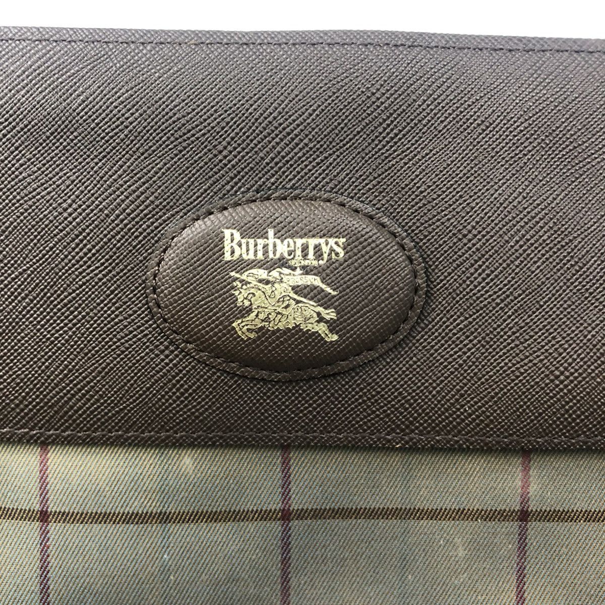Burberry ‼️YES‼️ VINTAGE BURBERRYS POUCH CLUTH BAG Size ONE SIZE - 3 Thumbnail