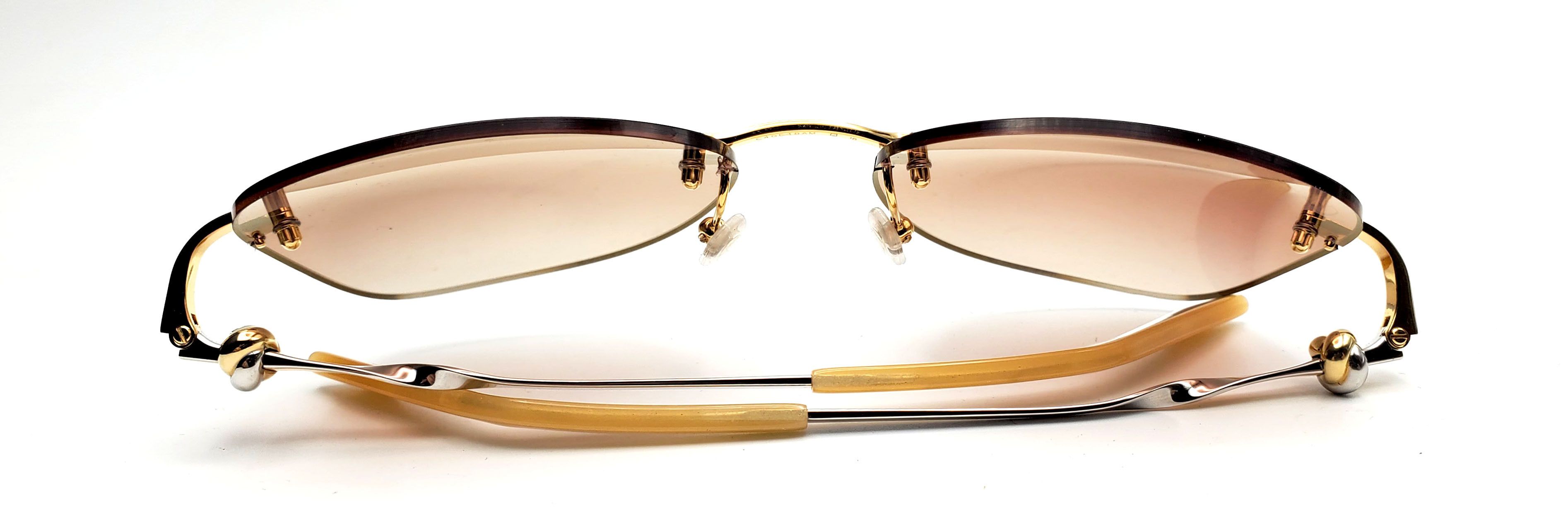 Cartier NEW! Cartier Gold Sunglasses CT00915 Size ONE SIZE - 12 Thumbnail