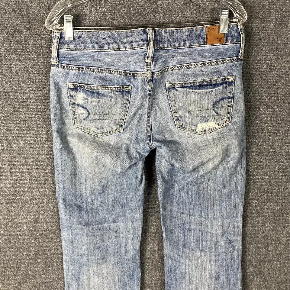 American Eagle Outfitters American Eagle Jeans Women's Size 0 Boy Fit Denim Adults Size 25" / US 0 / IT 36 - 7 Thumbnail