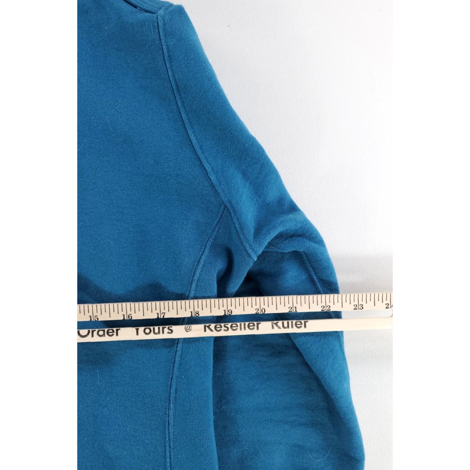 Vintage American Giant Full Zip Hoodie Sweatshirt Jacket Blue Womens M Long Sleeve Blue Regular Size M Womens Hoodie Full Zip Jacket Size M / US 6-8 / IT 42-44 - 7 Thumbnail