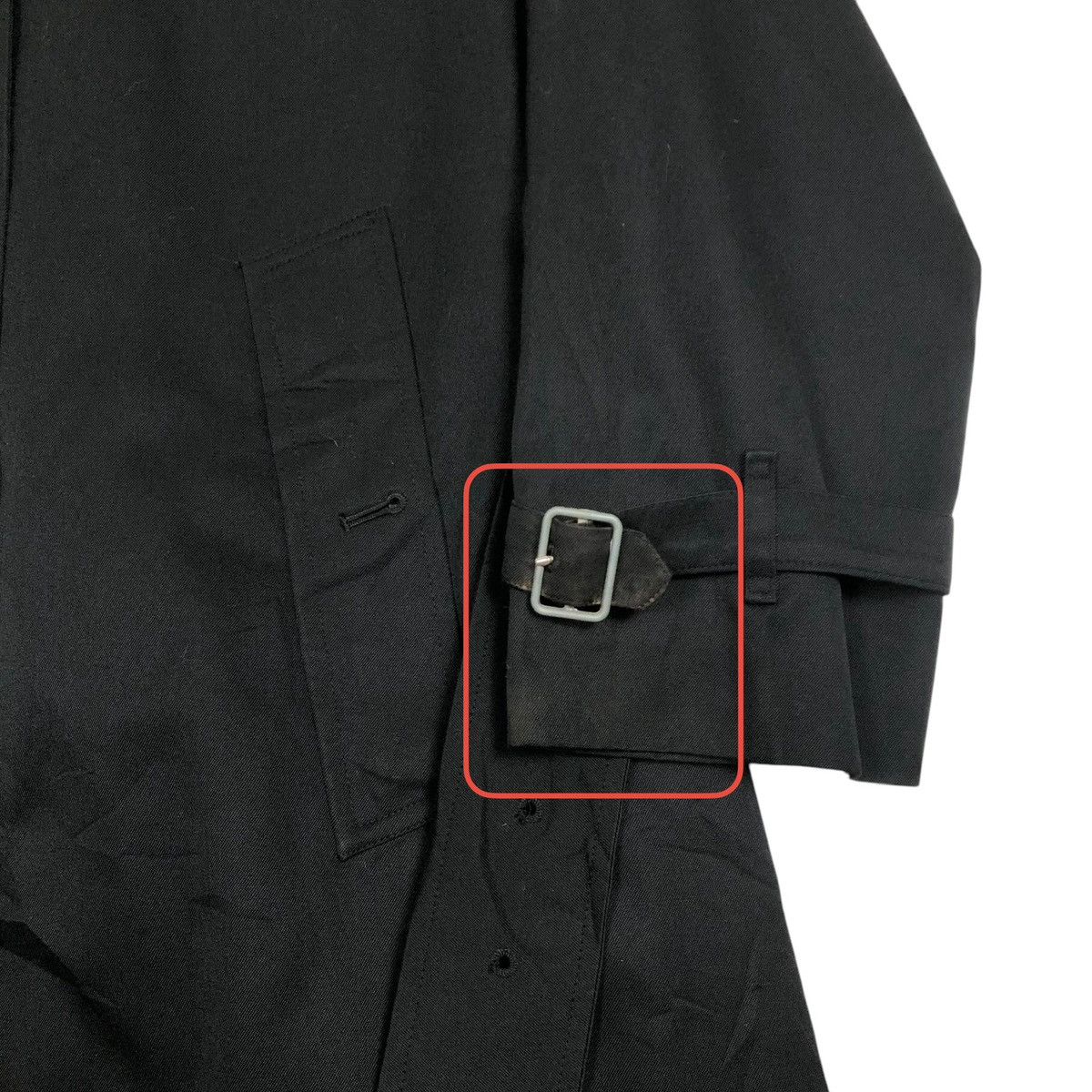 Burberry Vintage 90s Burberrys Car Coat Single Breasted Trench Coat Size M / US 6-8 / IT 42-44 - 9 Thumbnail