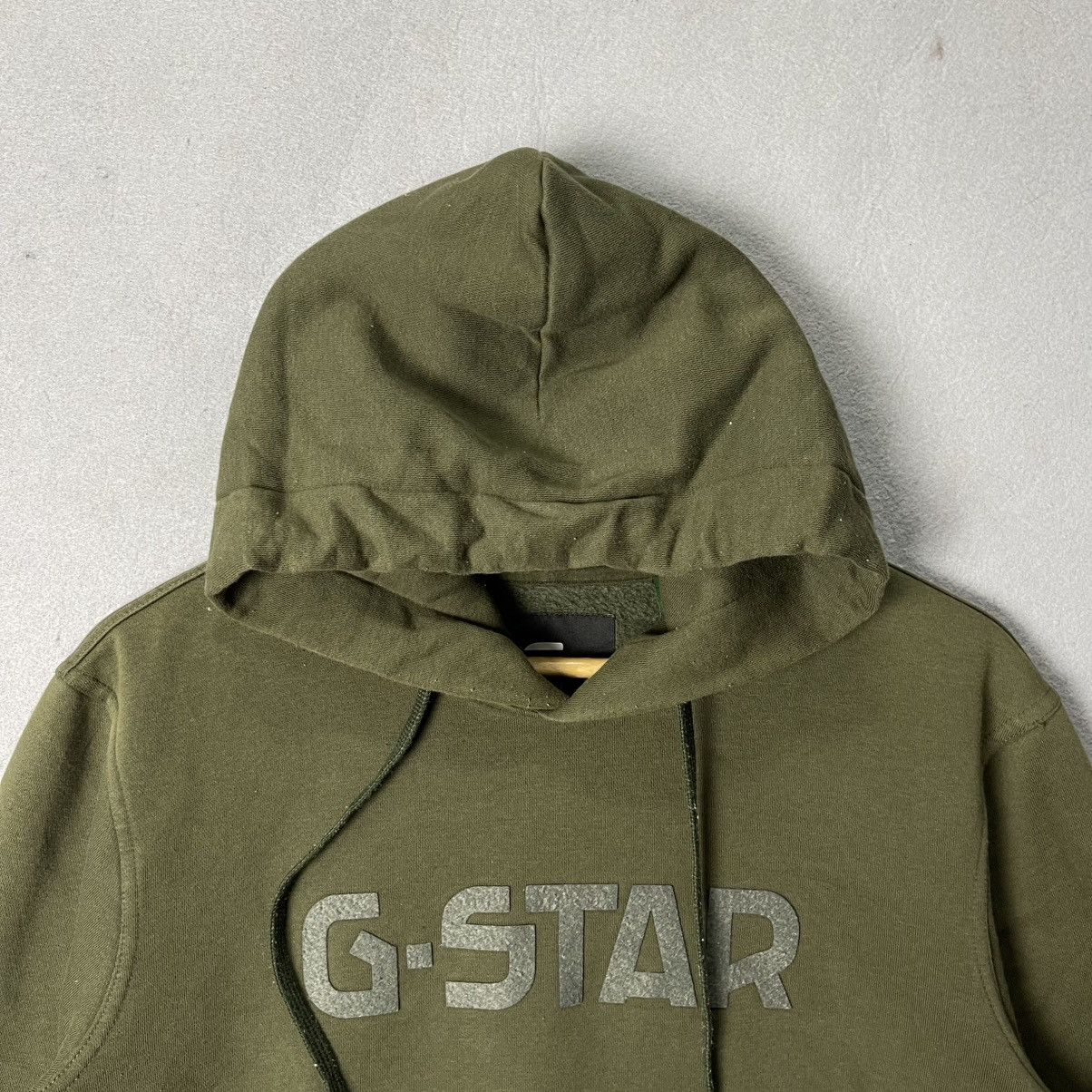 G-Star G-Star RAW Military Green Logo Pullover Hoodie Size US S / EU 44-46 / 1 - 2 Thumbnail