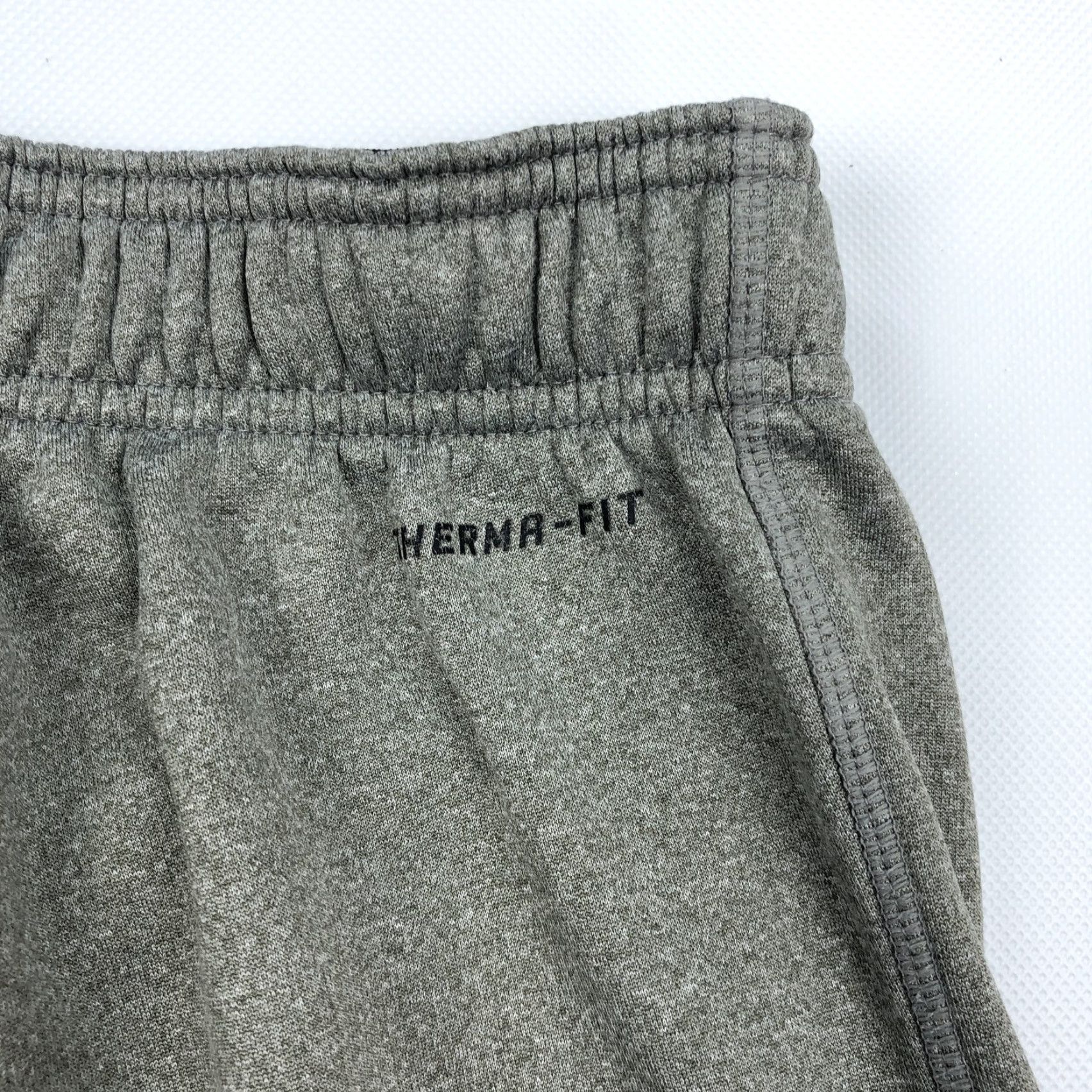 Nike Nike Therma-FIT Activewear Pants Mens M Heather Grey Drawstring Sweatpants Size US 31 - 5 Thumbnail