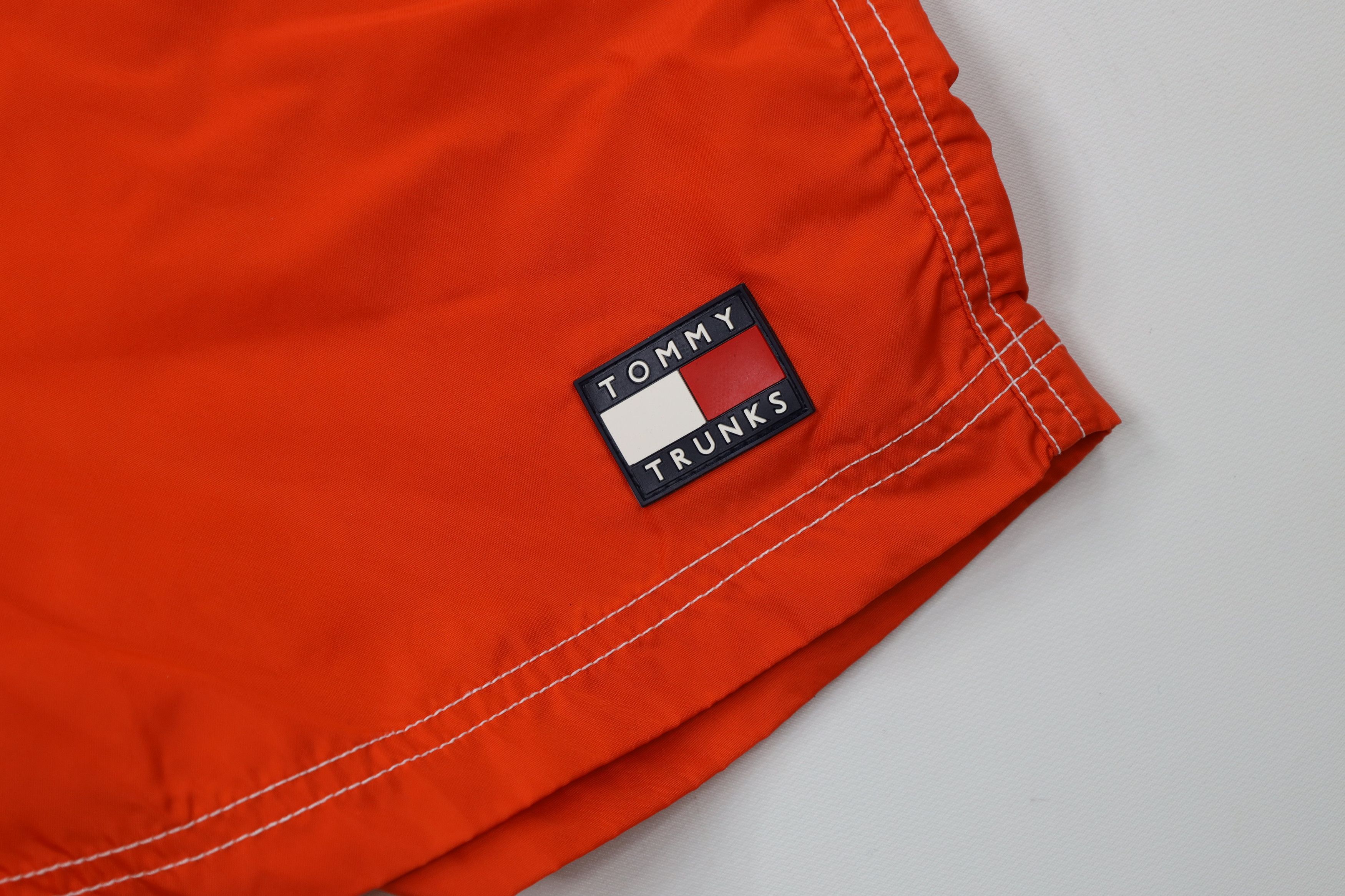 Tommy Hilfiger Vintage 90s Tommy Hilfiger Above Knee Swim Trunks Shorts Size US 36 / EU 52 - 5 Thumbnail