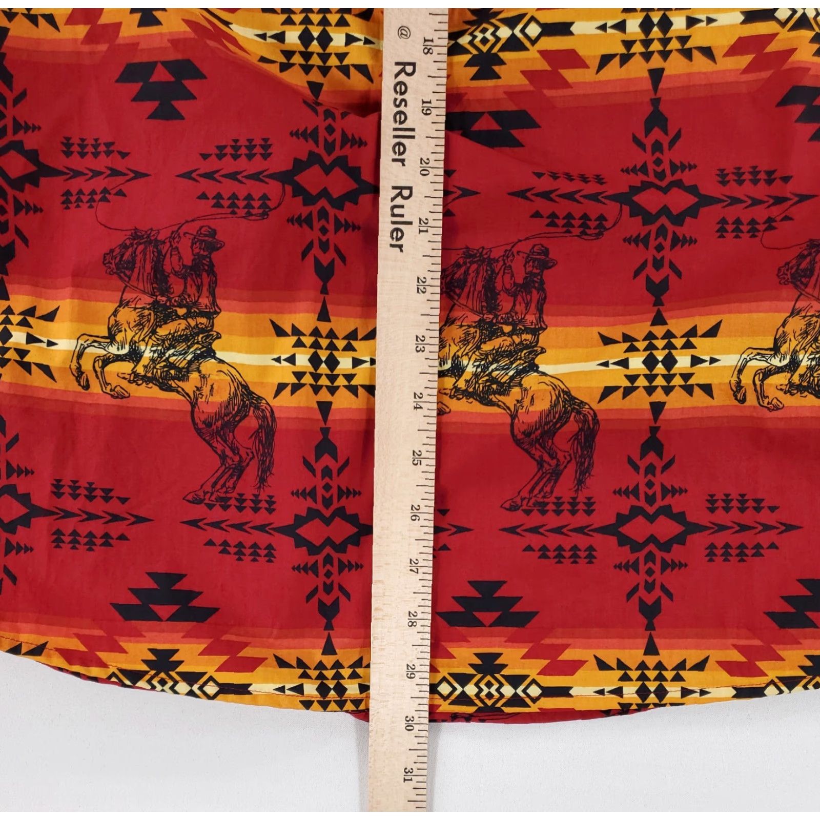 Ariat Ariat Button Down Shirt Aztec Southwest Cowboy Horse Lasso Mens M Multicolor Shirt Mens M Size US M / EU 48-50 / 2 - 6 Thumbnail