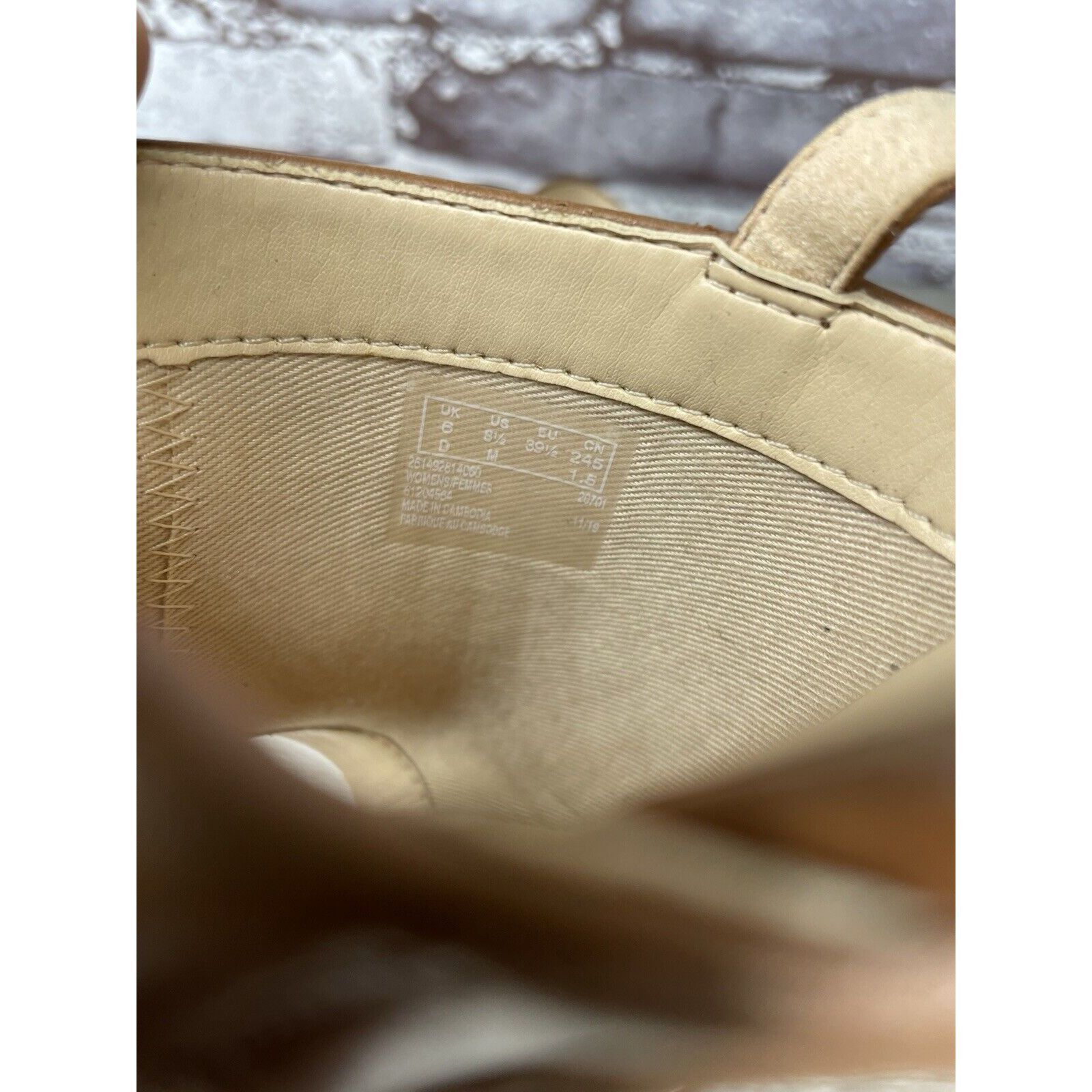 Clarks Clarks Brown Leather Casual Ankle Strap Open Toe Sandals Wom Size US 8.5 / IT 38.5 - 8 Thumbnail