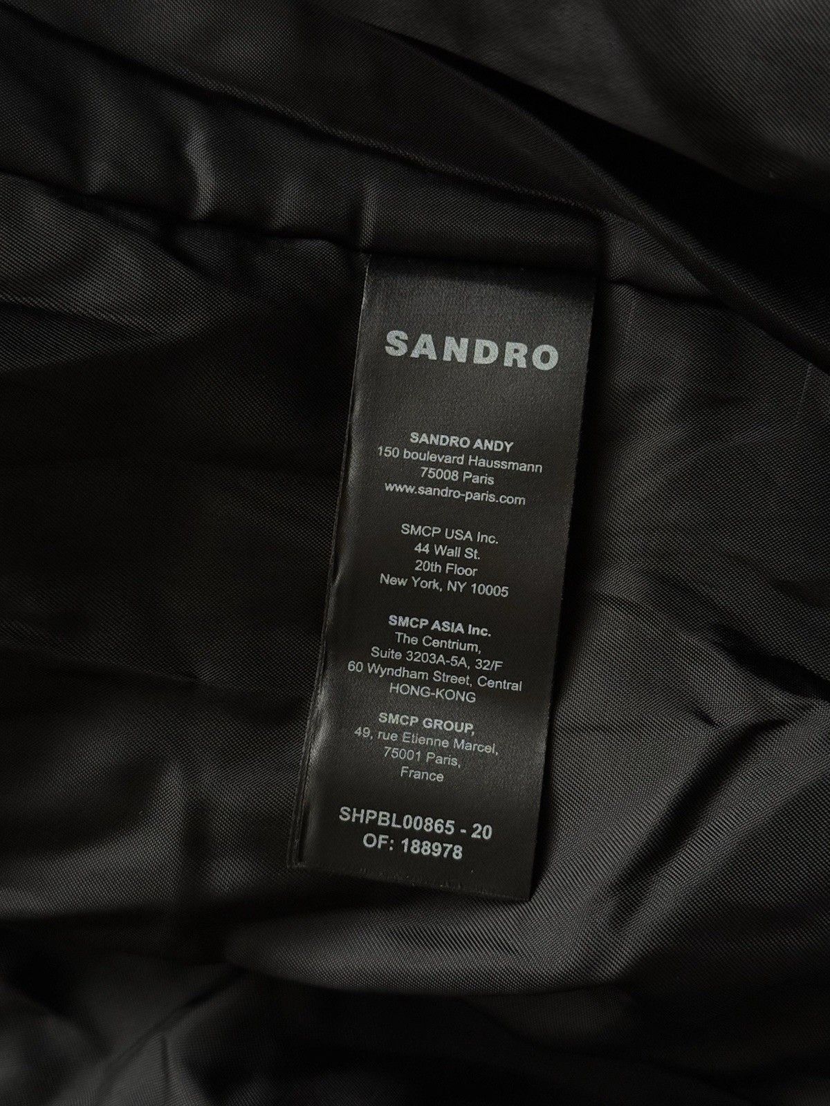 Sandro Sandro Heron Leather Bomber Aviator Flight Jacket Size US M / EU 48-50 / 2 - 16 Thumbnail