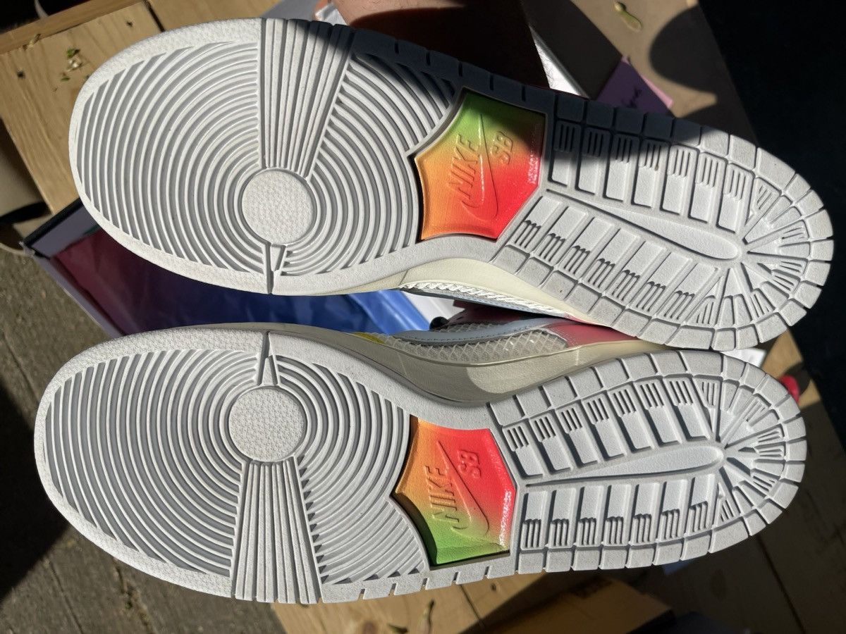 Nike Nike Dunk low “Be True” Xavier Schipani Size US 12 / EU 45 - 8 Thumbnail