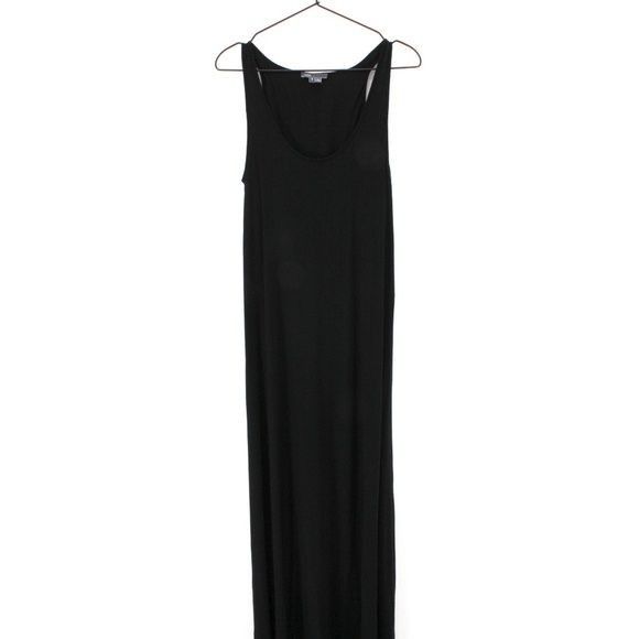 Vince Vince Black & Grey Color Block Maxi Dress Size S / US 4 / IT 40 - 3 Thumbnail