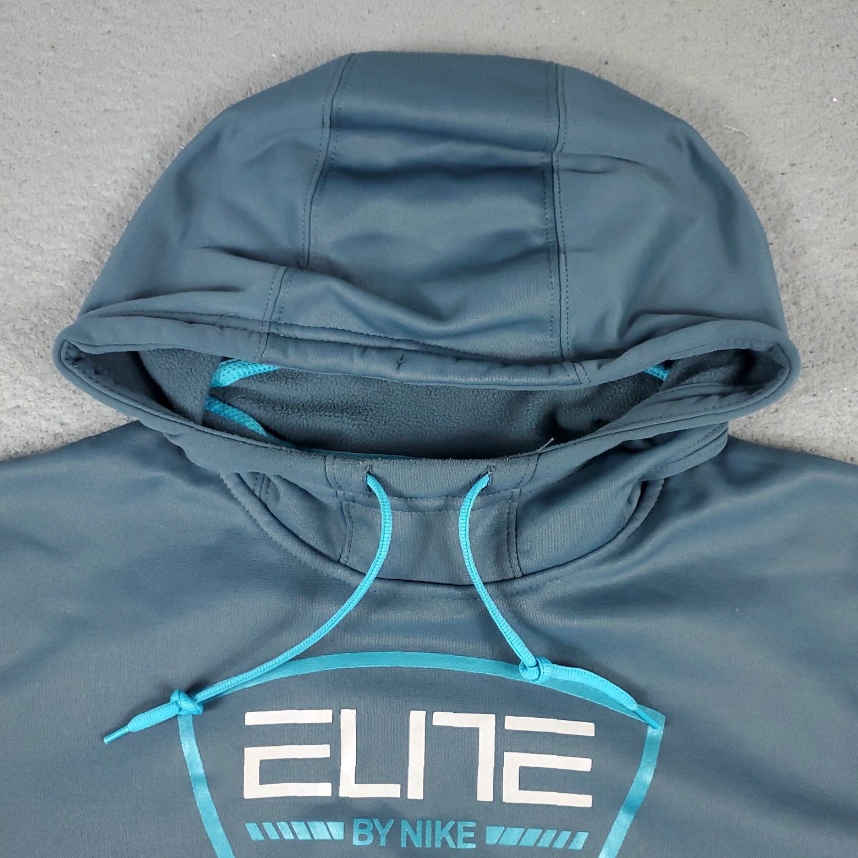 Nike Nike Mens Hoodie Pullover Sweatshirt Size M Blue Therma Fit Swoosh Logo Mock Neck Long Sleeve Casual Active Sportswear Size US M / EU 48-50 / 2 - 2 Thumbnail