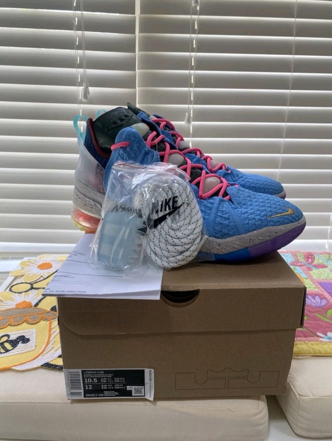 Nike Nike LeBron 18 Best Of 1-9 DM2813400 Size 10.5 BRAND NEW DS Size US 10.5 / EU 43-44 - 1 Thumbnail