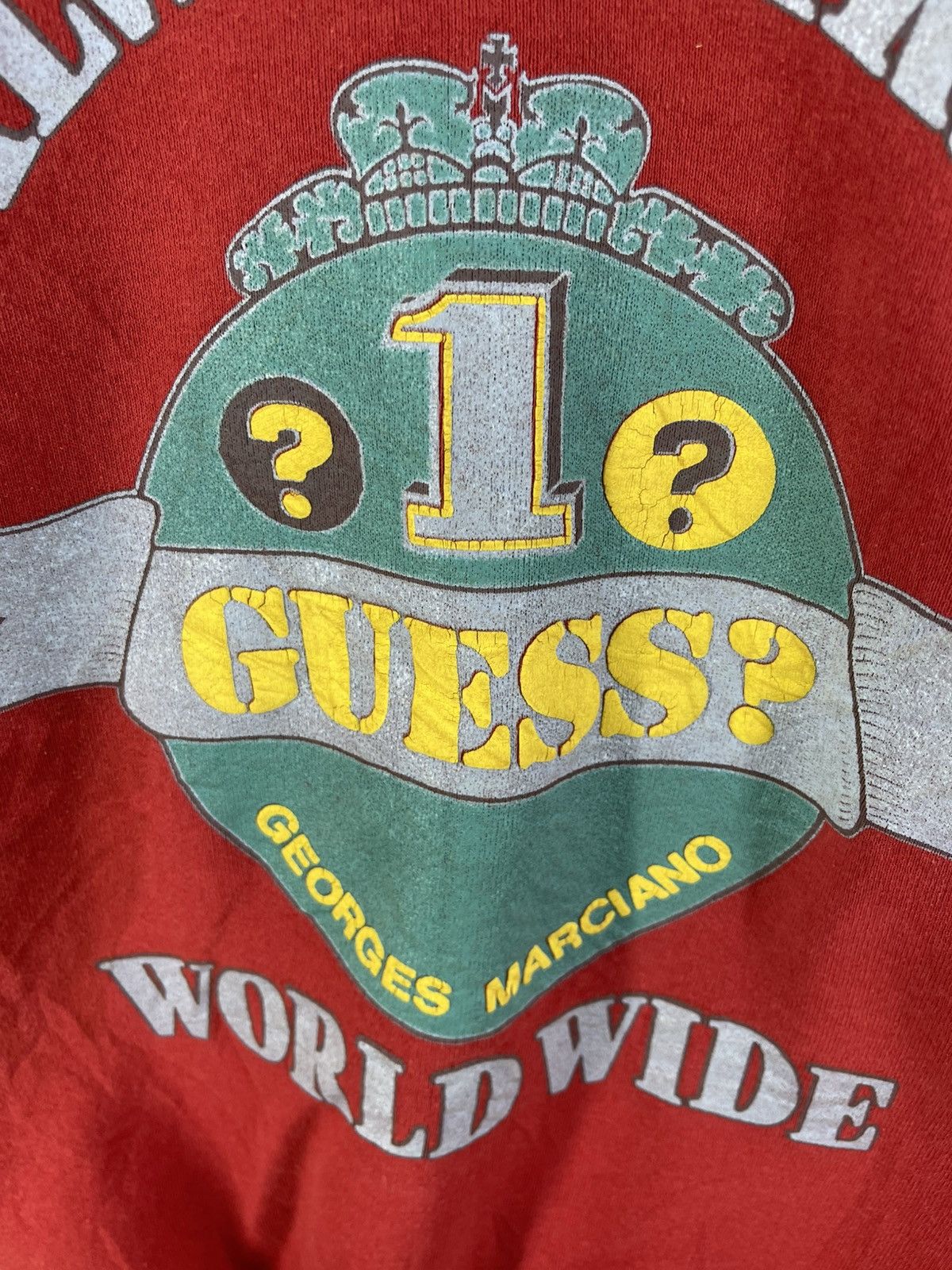 Guess Vintage 90's Guess Georges Marciano Always Worldwide Size US L / EU 52-54 / 3 - 3 Thumbnail
