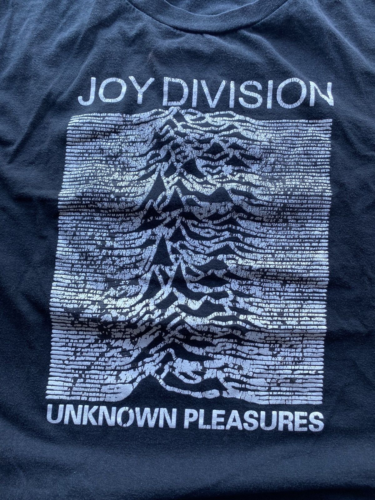 Band Tees × Vintage Vntg 00s Joy Division Unknown Pleasures T Shirt Black Mens M Size US M / EU 48-50 / 2 - 2 Thumbnail