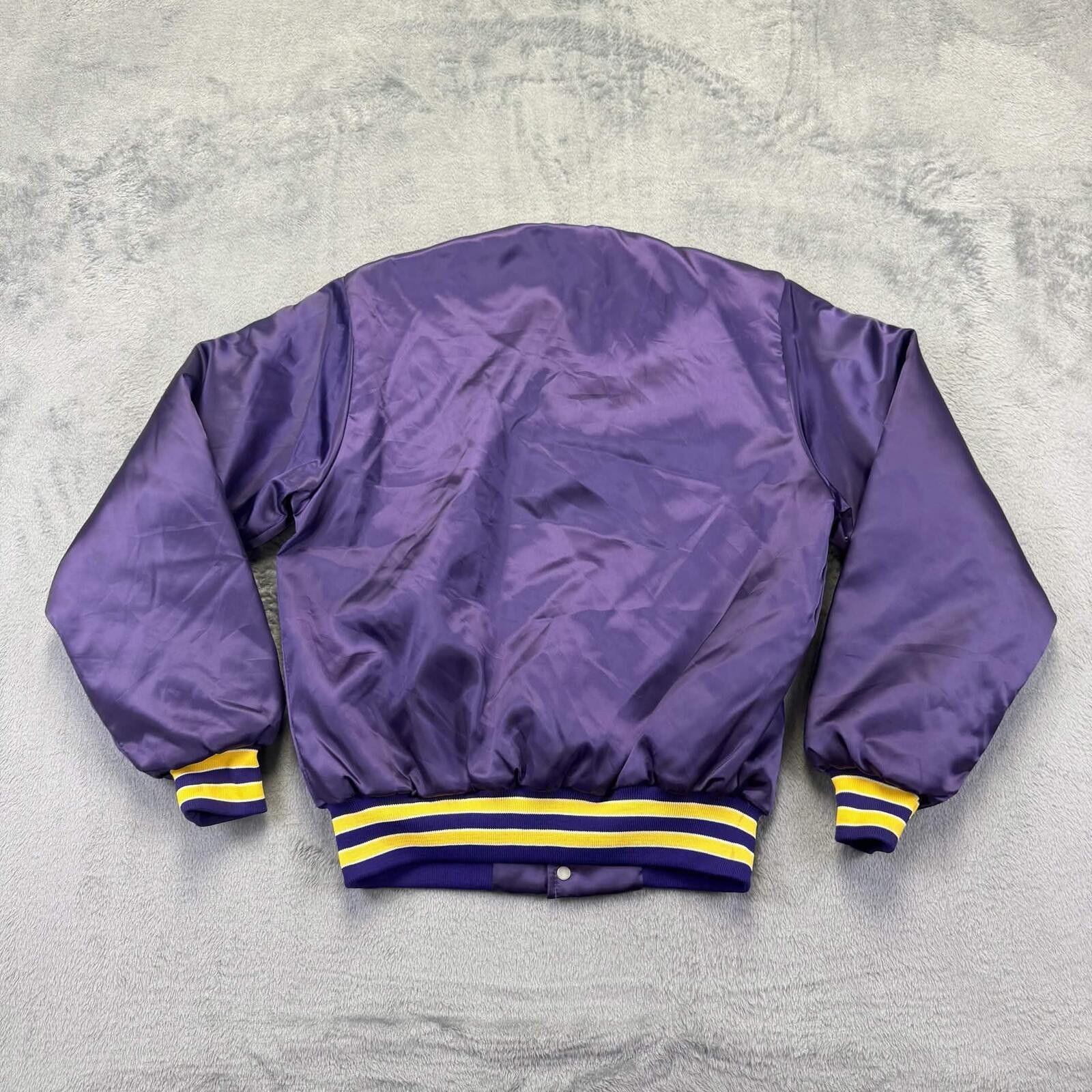 Other LSU Tigers Vintage Satin Bomber Jacket Size ONE SIZE - 2 Thumbnail