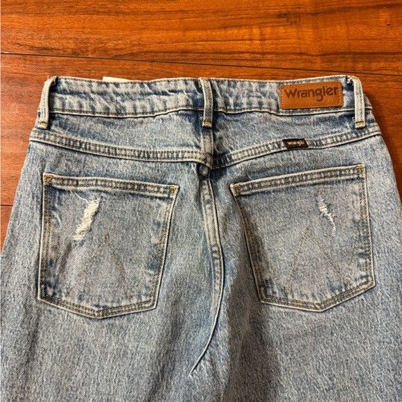 Wrangler WRANGLER HIGH RISE RODEO STRAIGHT CROP JEANS SZ 2/26 Size 24" / US 00 / IT 34 - 2 Thumbnail