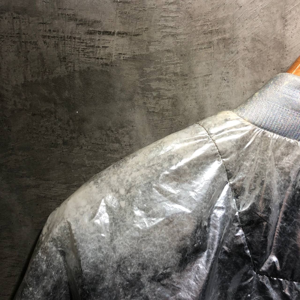 Juun.J Juun.J Silver Foil Bomber jacket Size US M / EU 48-50 / 2 - 10 Thumbnail