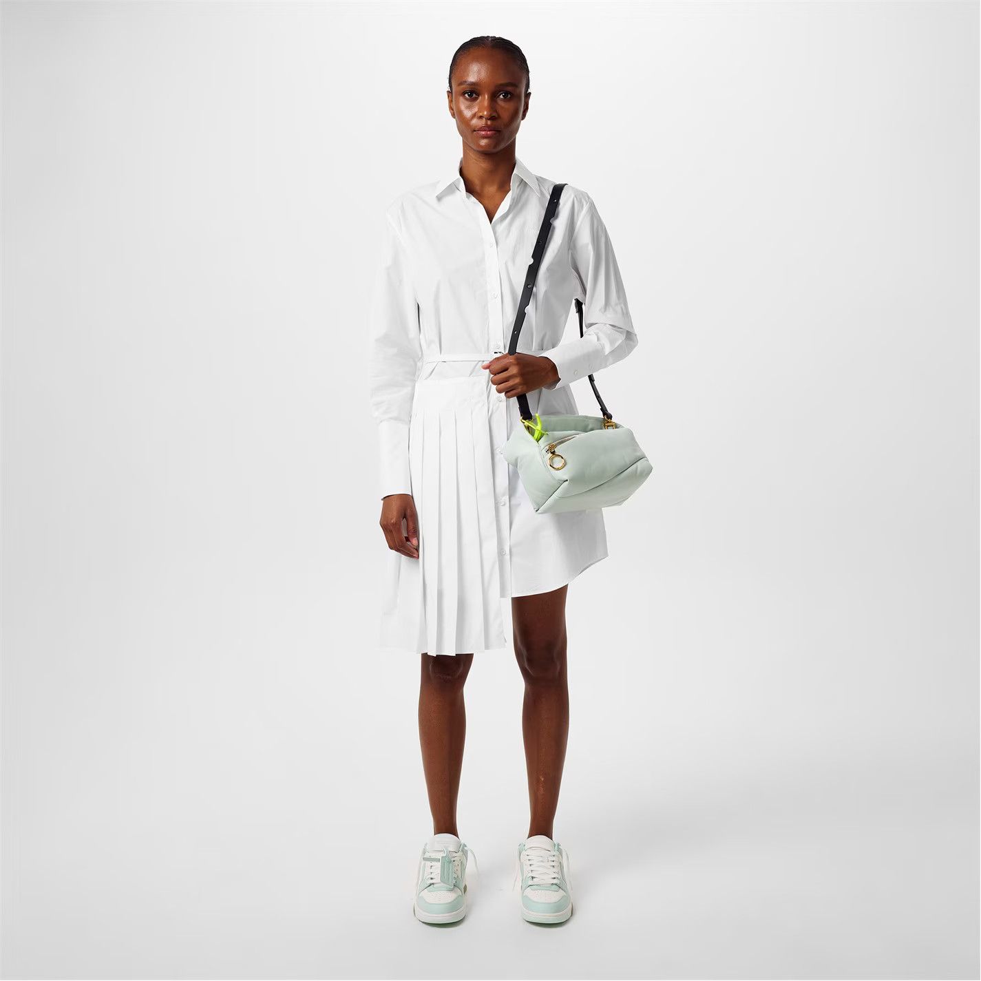 Off-White o1g2r1mq1224 Size: OS / Pump Pouch in Mint Green Size ONE SIZE - 6 Thumbnail
