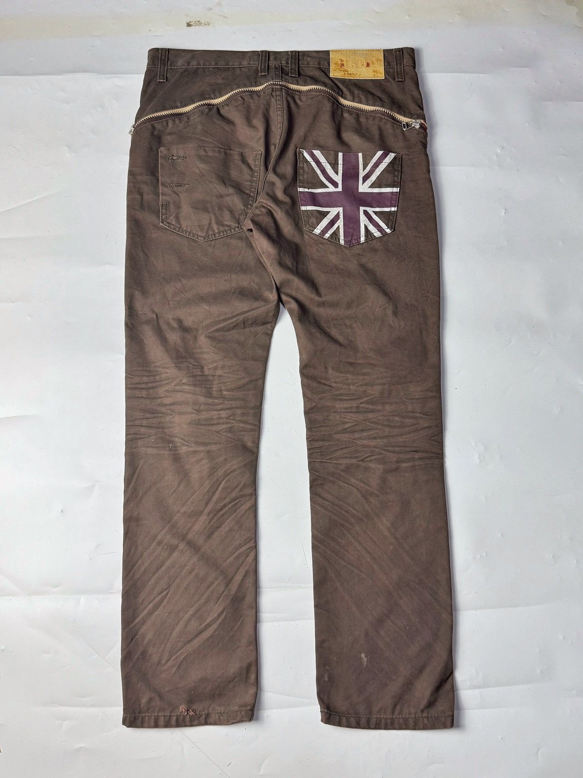 If Six Was Nine × Japanese Brand × PPFM Street makes it punk distressed england pants Size US 30 / EU 46 - 1 Thumbnail