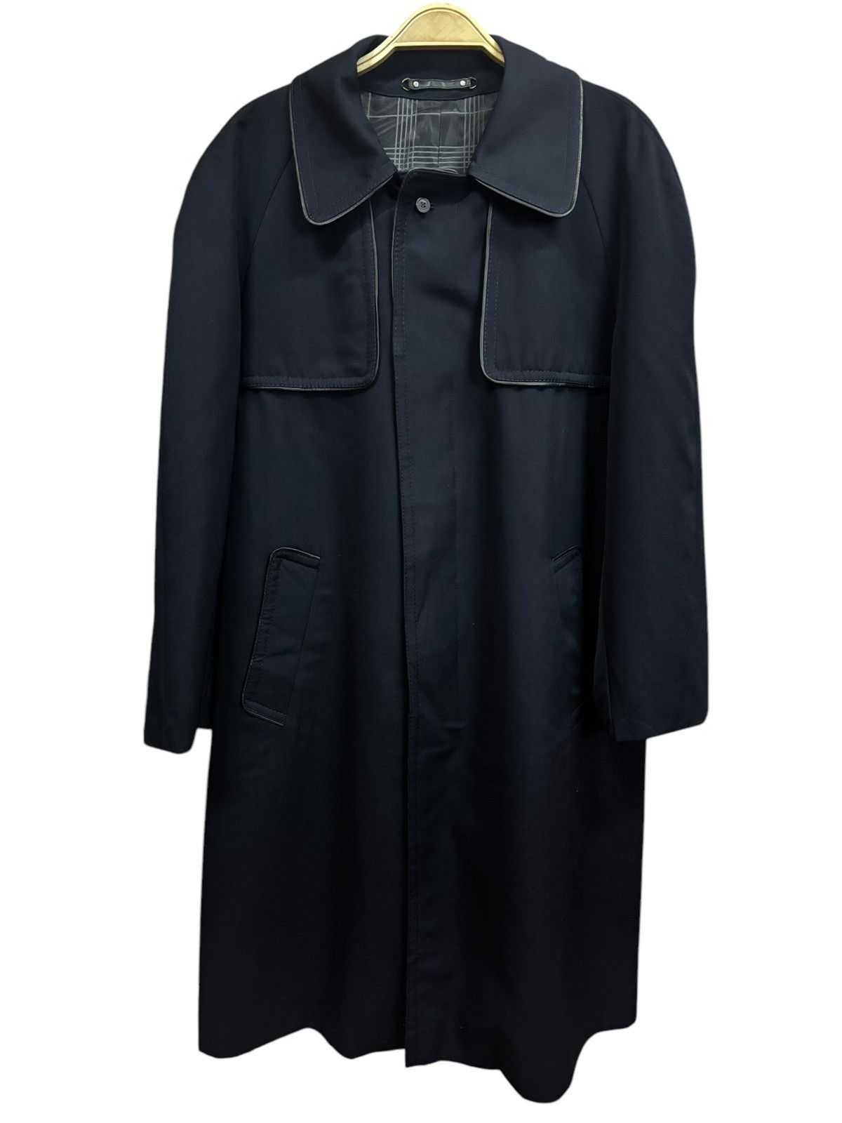 Designer × Lanvin × Vintage 90s Vintage Lanvin Paris Trench Coat Size US L / EU 52-54 / 3 - 1 Thumbnail
