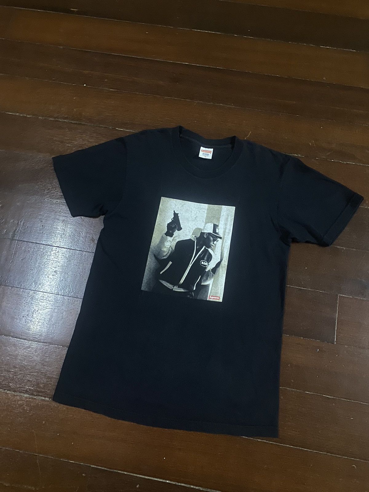 Supreme × Vintage Rare supreme boogie down production KRS ONE black tee fw 14 Size US M / EU 48-50 / 2 - 5 Thumbnail
