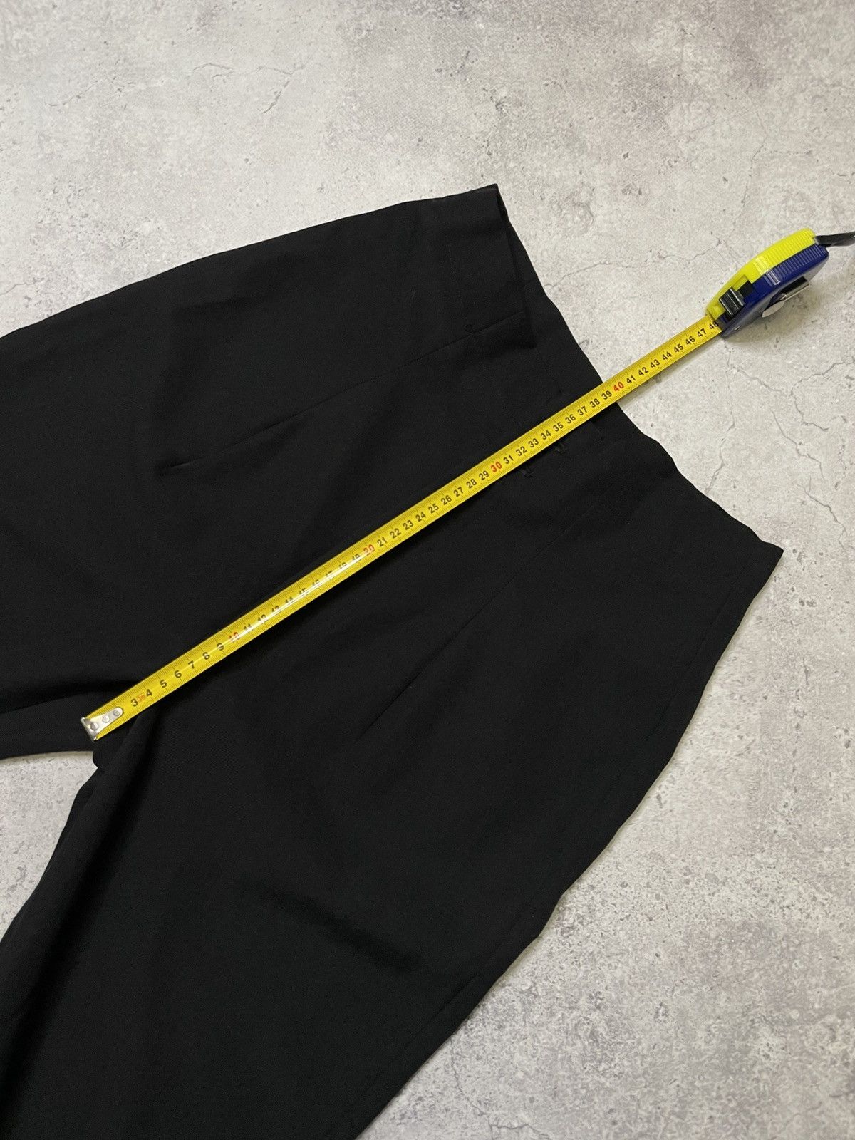 Yohji Yamamoto Archive Yohji Yamamoto Pour Homme Wool Black Antique Pants Size US 32 / EU 48 - 18 Thumbnail