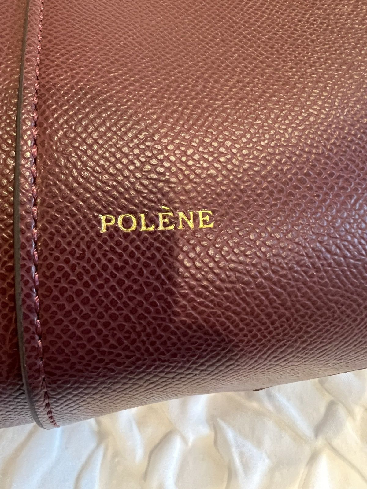 Polene Cyme Mini EDITION TEXTURED BLACK CHERRY Size ONE SIZE - 7 Thumbnail