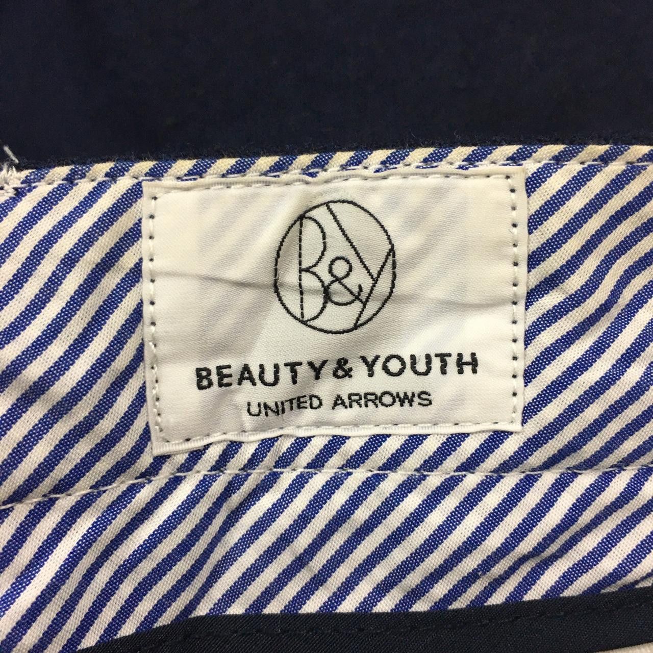 BEAUTY&YOUTH Vtg BEAUTY & YOUTH United Arrows Slack Pants Trousers Size 32" / US 10 / IT 46 - 4 Thumbnail