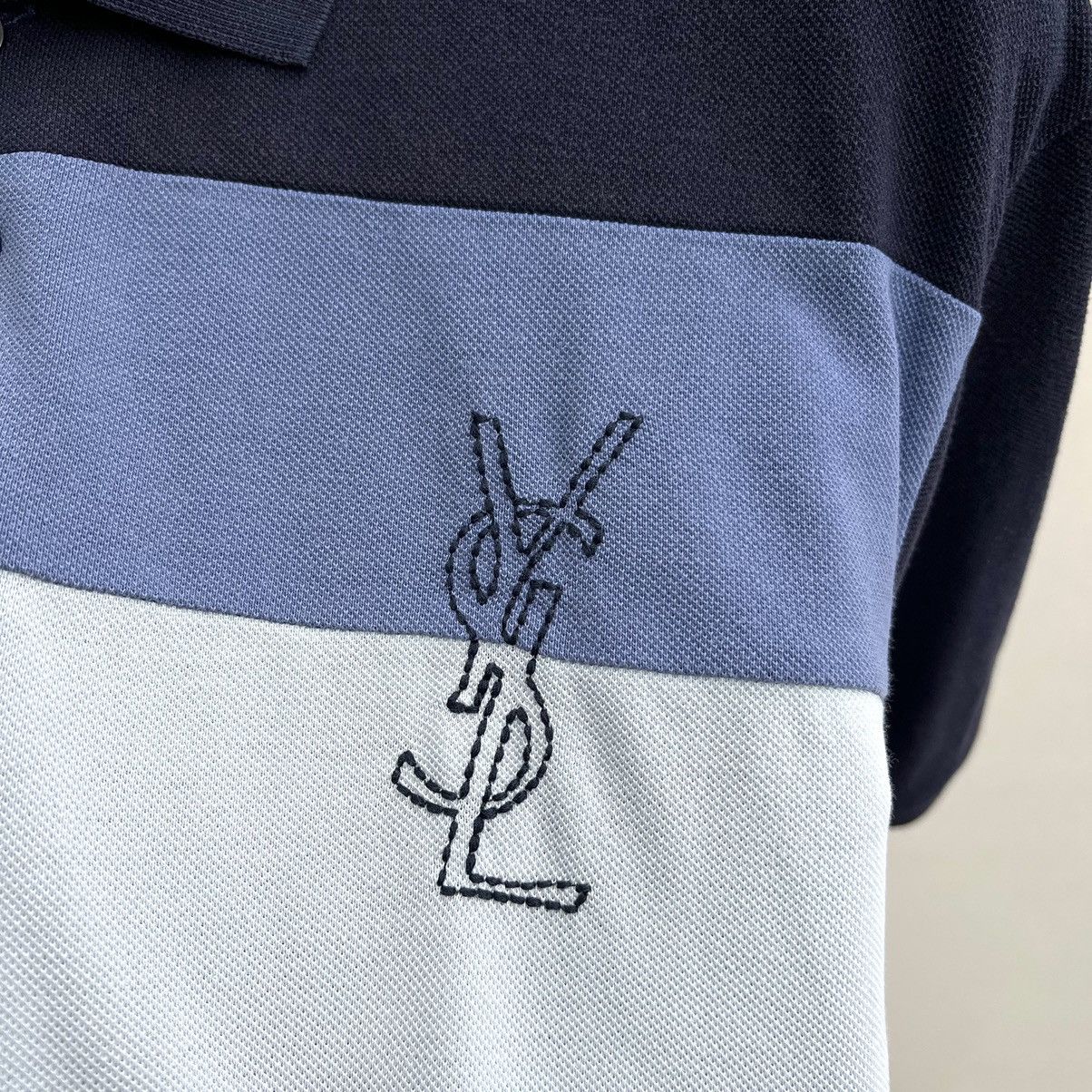 Yves Saint Laurent Yves Saint Laurent polo vintage Size US XXL / EU 58 / 5 - 4 Thumbnail