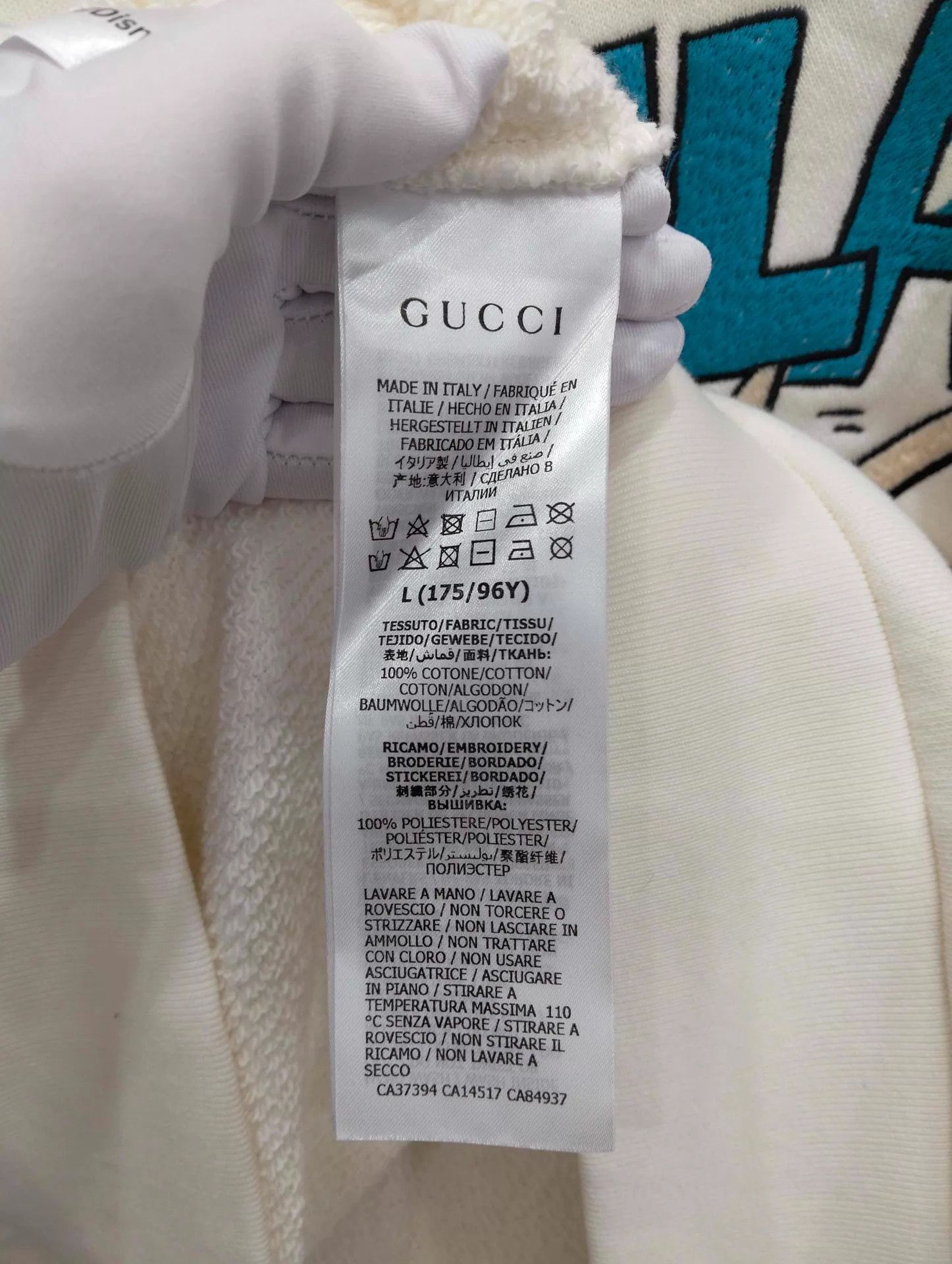 Gucci Gucci Disney Donald Duck L Sweatshirt 95N Size L / US 10 / IT 46 - 4 Thumbnail
