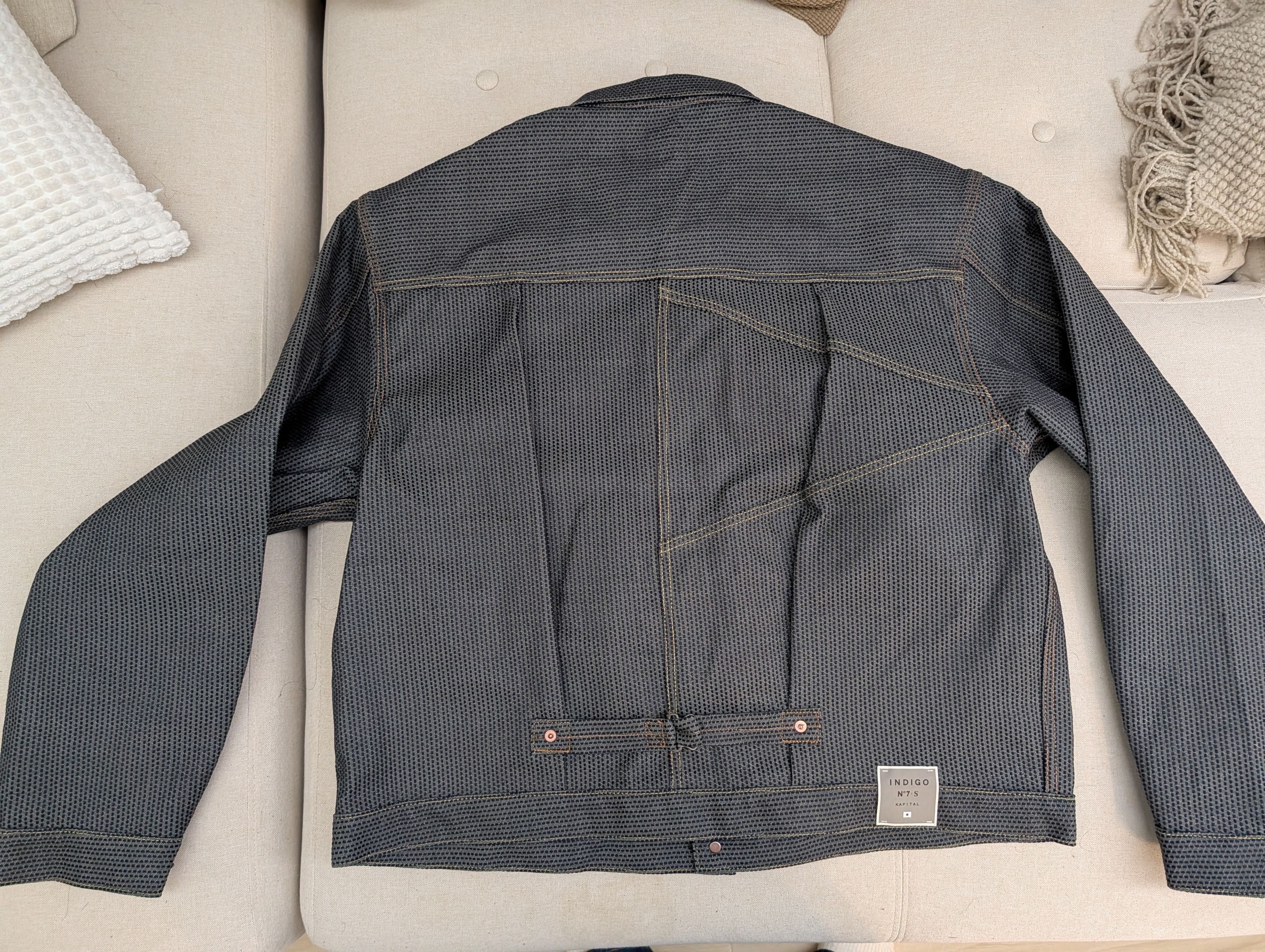 Kapital Kapital Century Indigo No.7 S Jacket Size US XXL / EU 58 / 5 - 3 Thumbnail