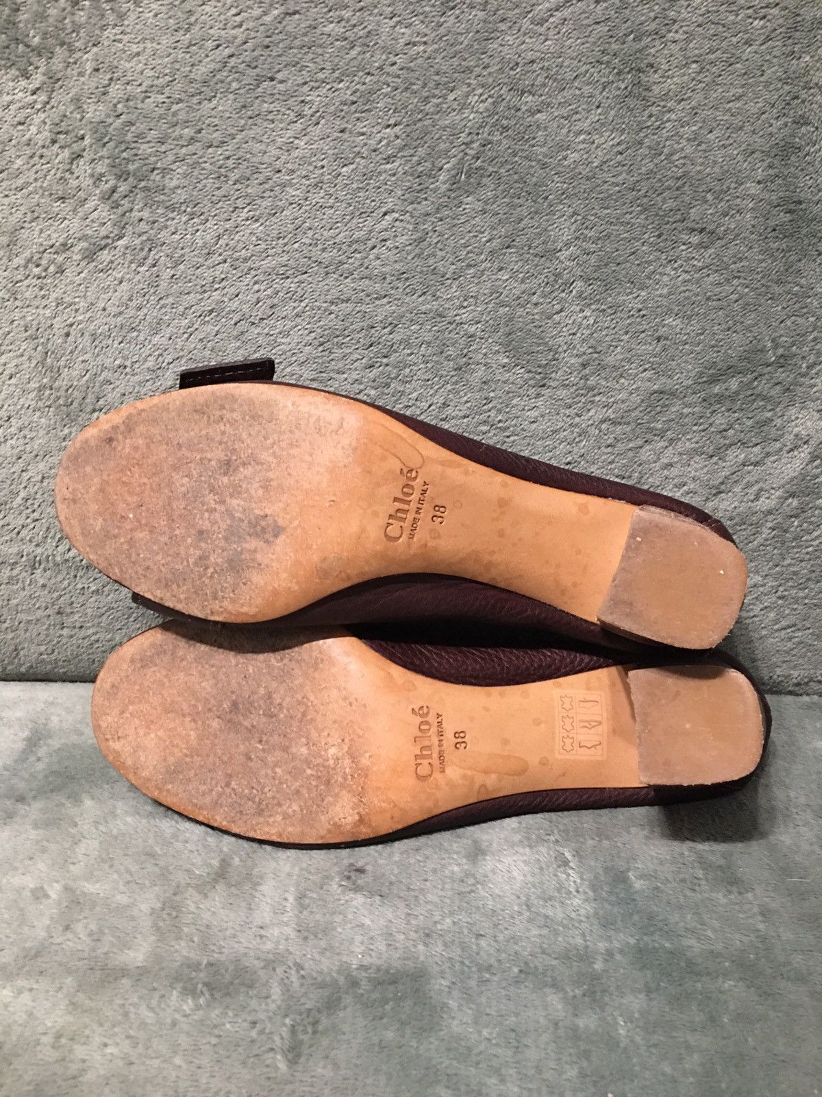 Chloe CHLOE Leather Brown Buckle Heels Pumps EU 38 Size US 8 / IT 38 - 8 Thumbnail