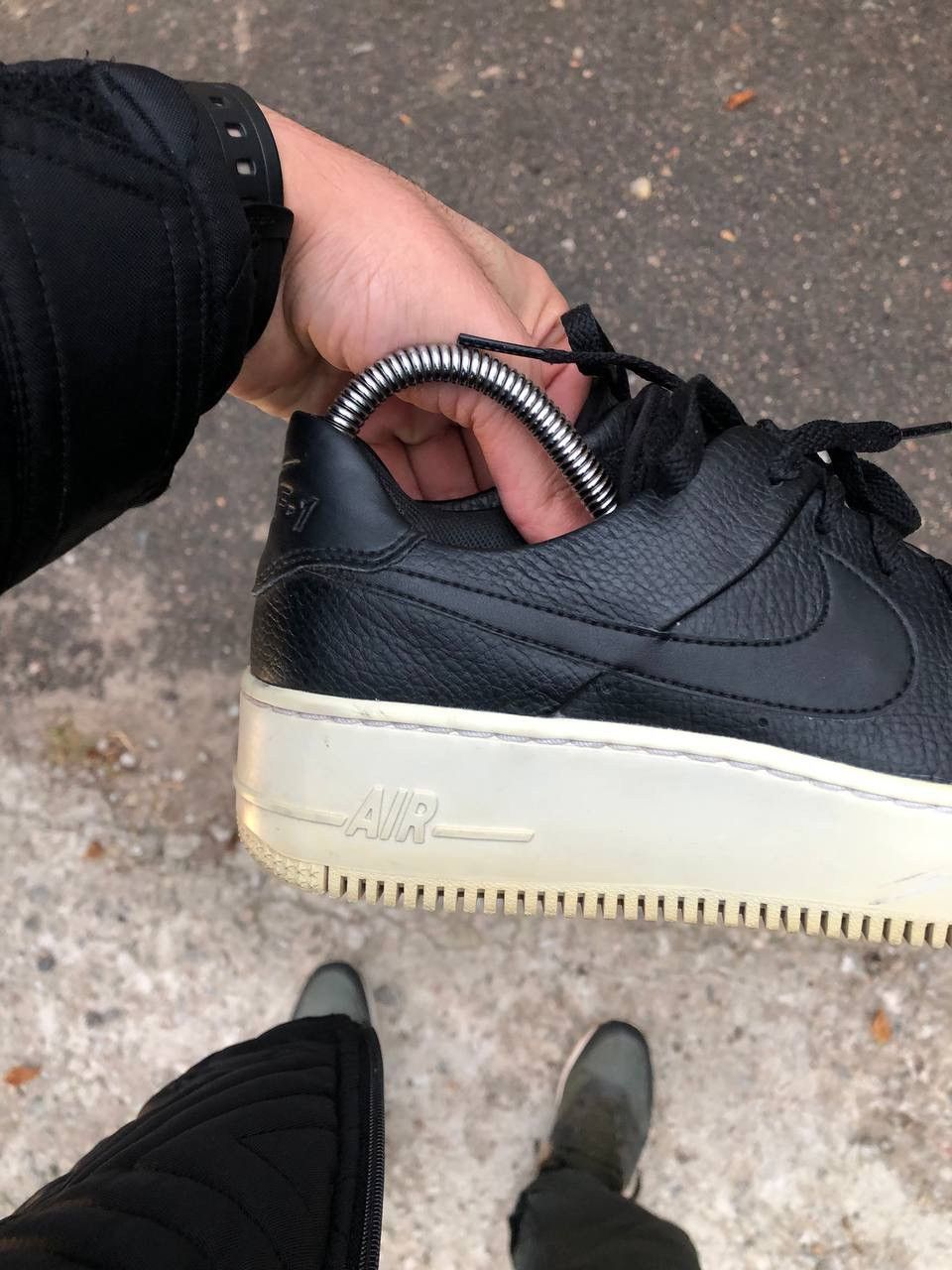 Nike × Vintage VERY RARE NIKE AIR FORCE DESIGNER SNEAKERS JAPAN STYLE Y2K Size US 8 / IT 38 - 8 Thumbnail