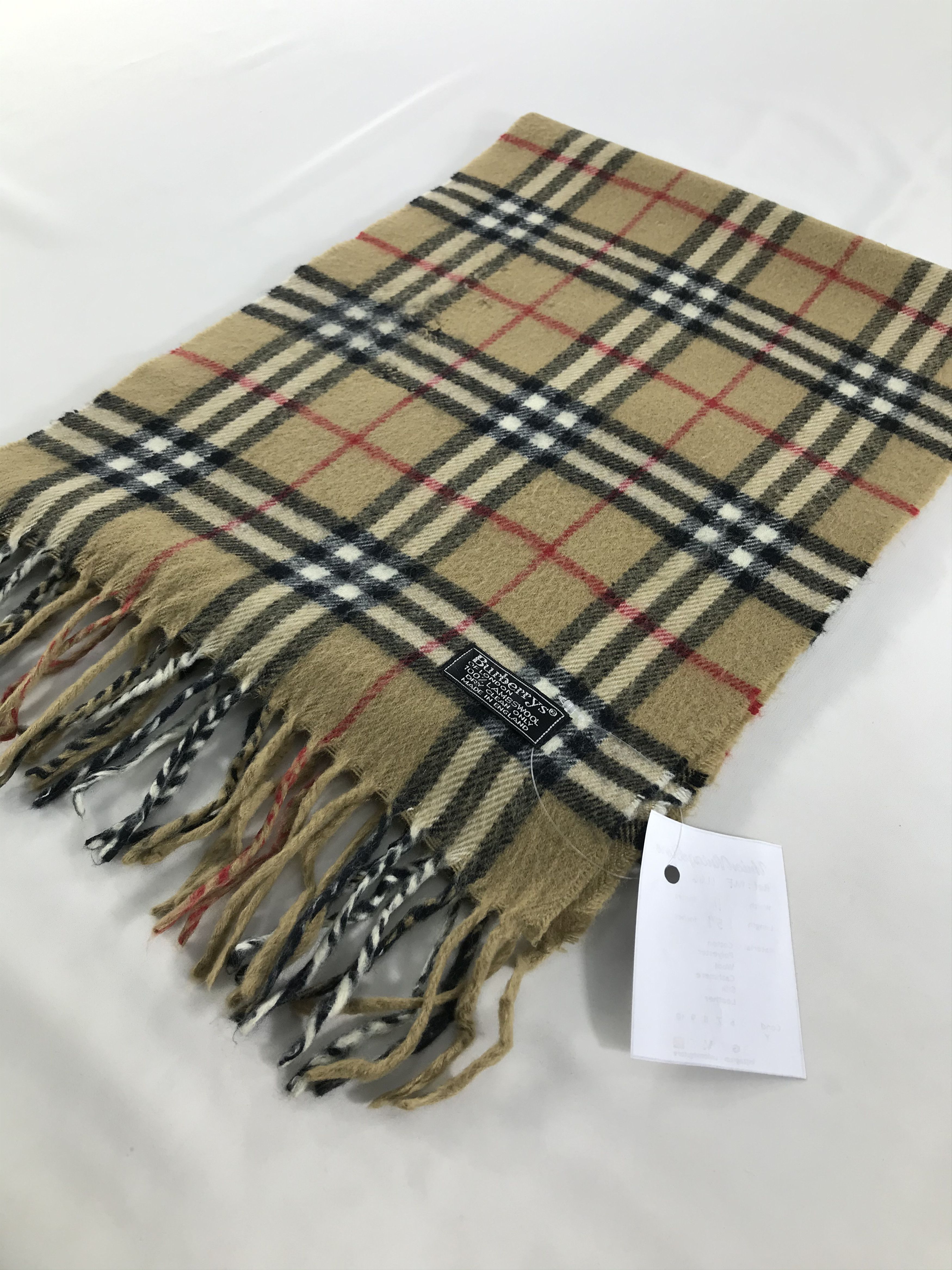 Burberry Vintage Burberry Scarf/Muffler/Neckwear MF1166 Size ONE SIZE - 3 Thumbnail