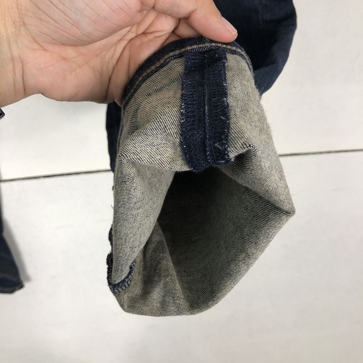 Japanese Brand 🔥90’s Rare Denim Jeans Inspire Rick Owens Size US 32 / EU 48 - 11 Thumbnail