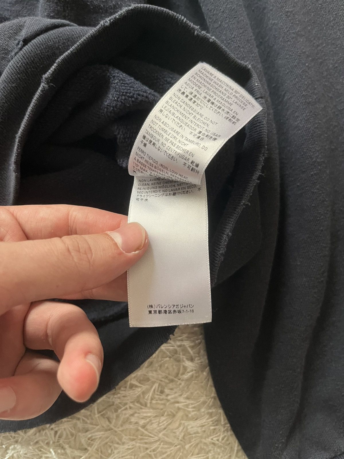 Balenciaga Balenciaga “No comment” hoodie Size US XL / EU 56 / 4 - 10 Thumbnail