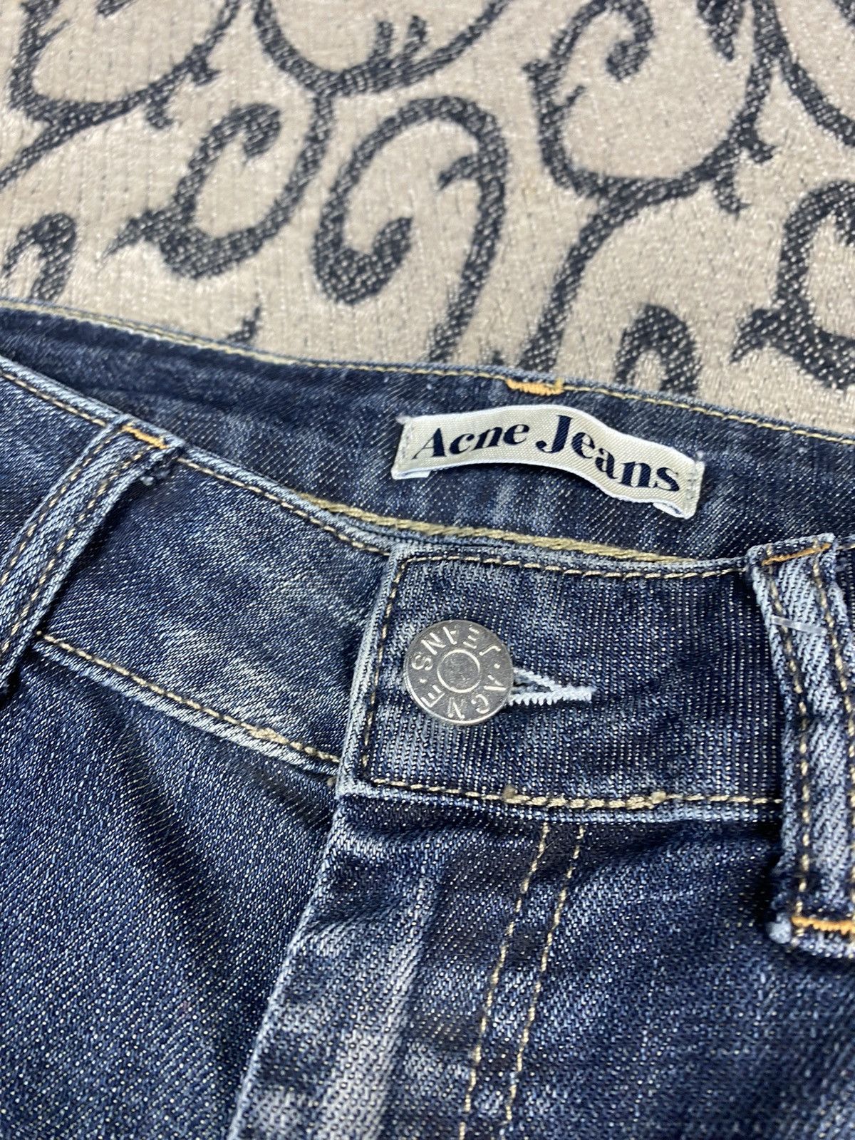 Acne Studios × Vintage Vintage Acne Studios Jeans Stone Washed Denim Streetwear Size 28" / US 6 / IT 42 - 9 Thumbnail