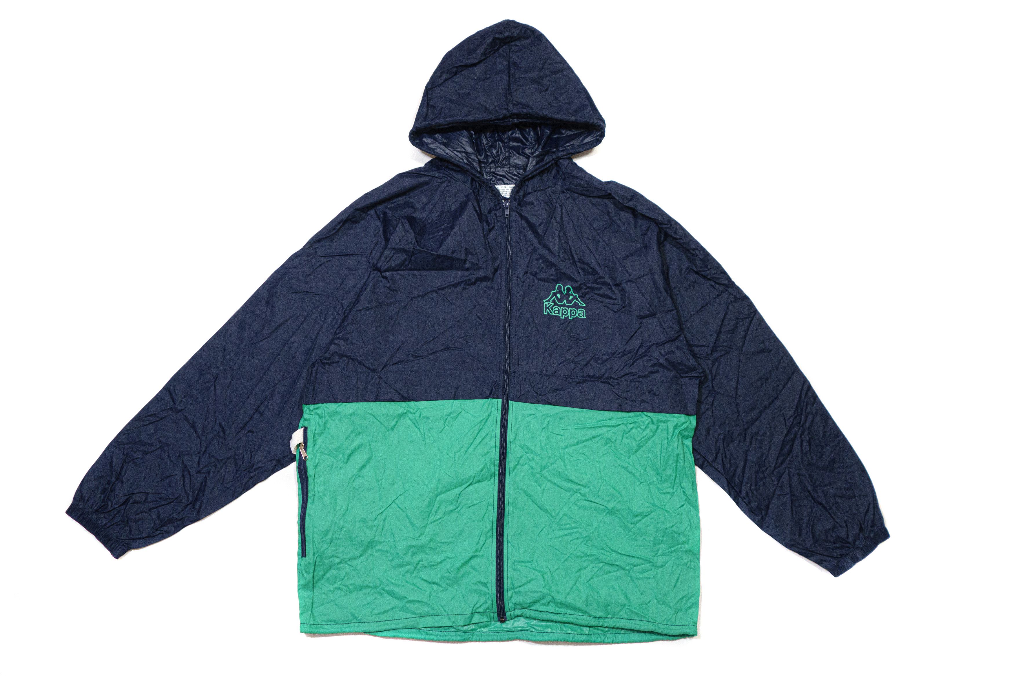 Kappa 80S Big Logo Nylon Packable Jacket Size US XL / EU 56 / 4 - 1 Thumbnail