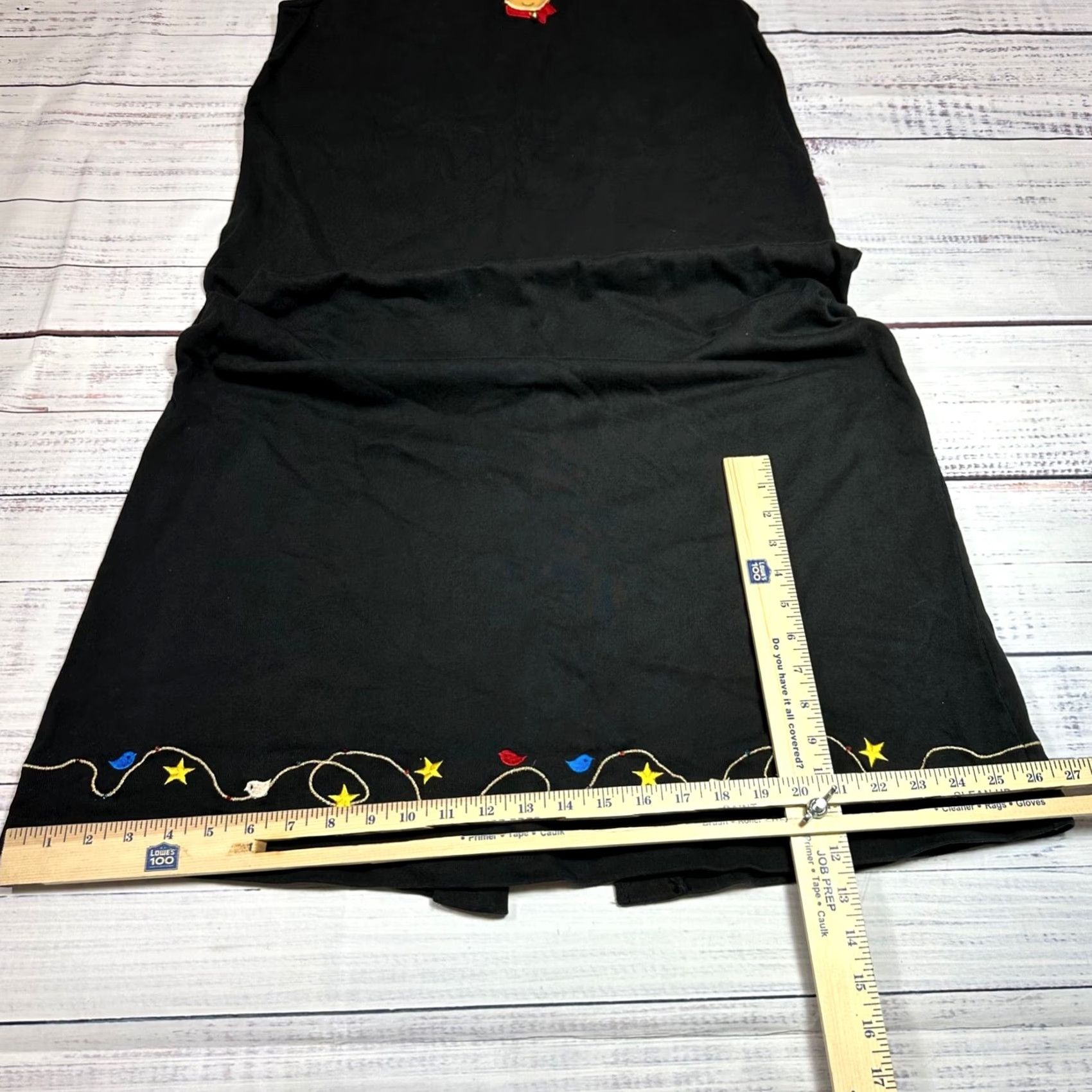Bell Bechamel Maxi Dress Bechamel Black M Women Holiday Bechamel Sleeveless ReinDeer Embroidered Jingle Bells Dress Size M / US 6-8 / IT 42-44 - 4 Thumbnail
