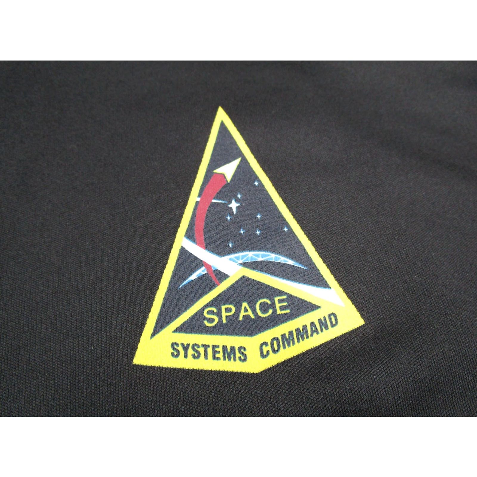 Vintage Badger Sport Pullover Medium Black Quarter Zip US Space Systems Command Mens Size US M / EU 48-50 / 2 - 3 Thumbnail