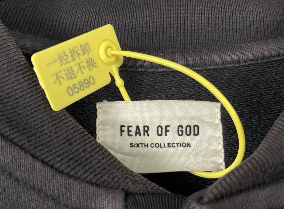 Fear of God Fear Of God 6th Mainline Henley Hoodie J31 Size US XL / EU 56 / 4 - 6 Thumbnail