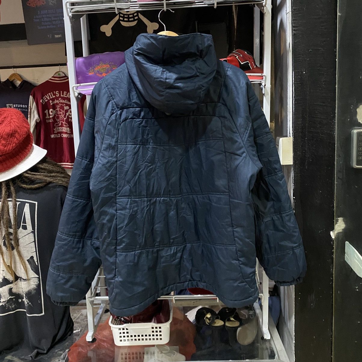 Nike Vintage Arsenal Nike Quilted Jumper Jacket Size US L / EU 52-54 / 3 - 2 Thumbnail