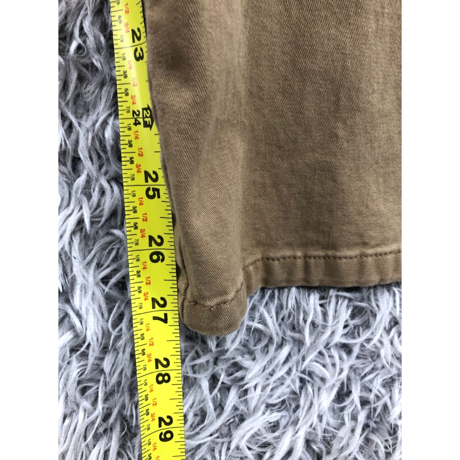 Dockers Dockers Chino Pants Mens 36x29 Beige Slim Fit Straight 5-Pocket Zipper Button Dockers Brand Size US 36 / EU 52 - 4 Thumbnail