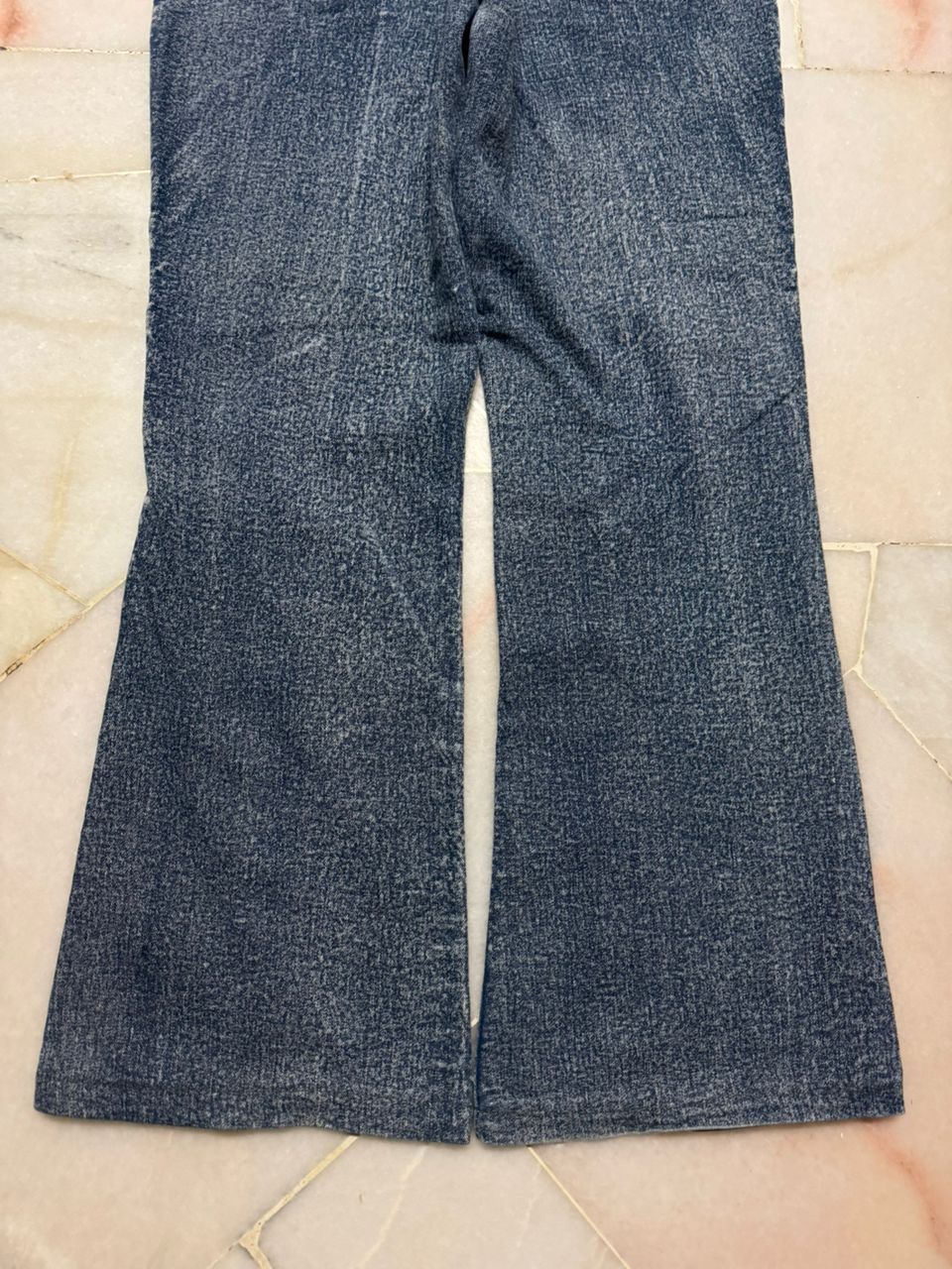 Tornado Mart 💥Bell Bottom💥Vintage Japanede Flared Washed Punk Jeans Size US 27 - 15 Thumbnail