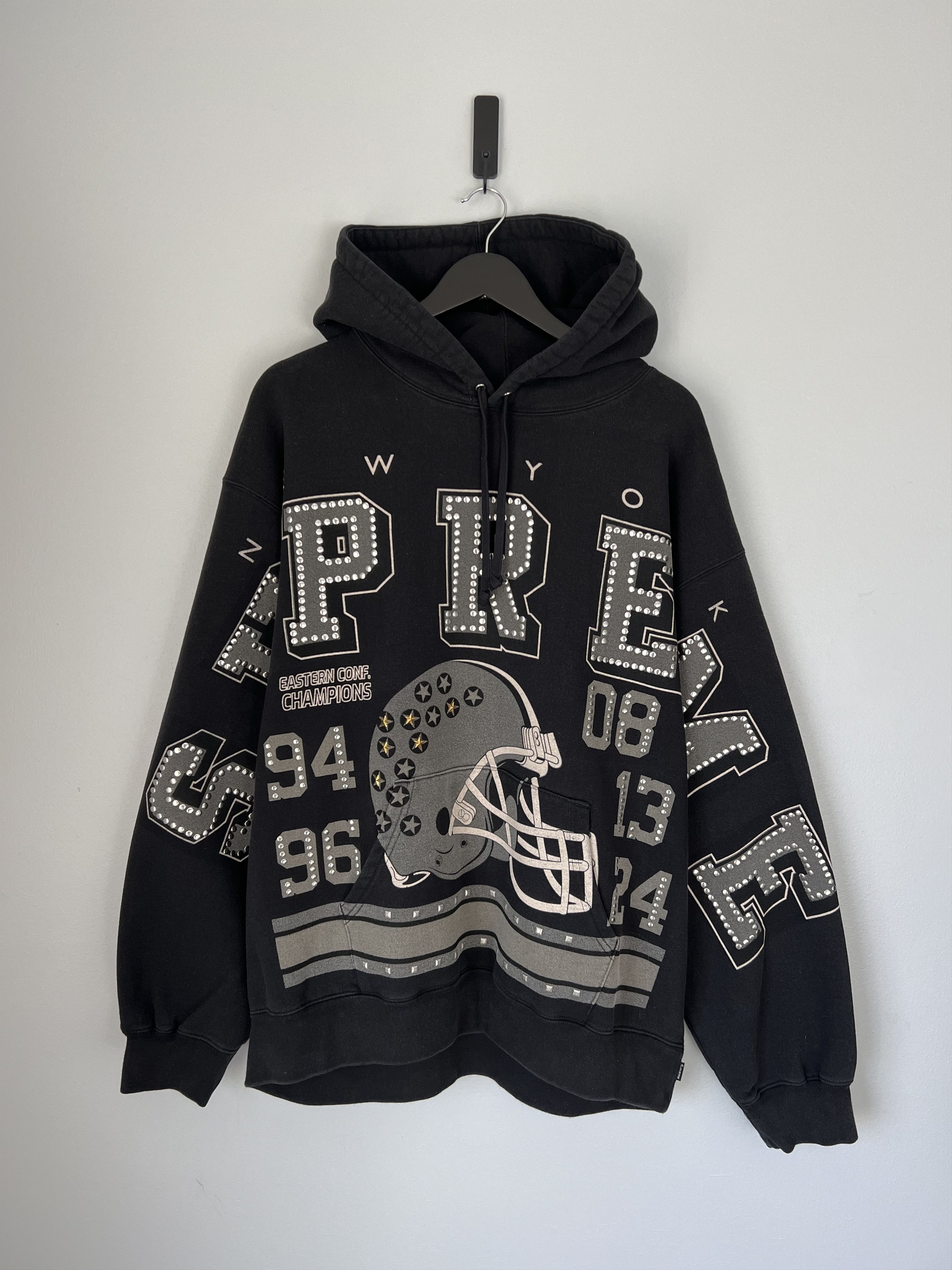 Supreme Supreme champions studded hooded sweatshirt | Grailed