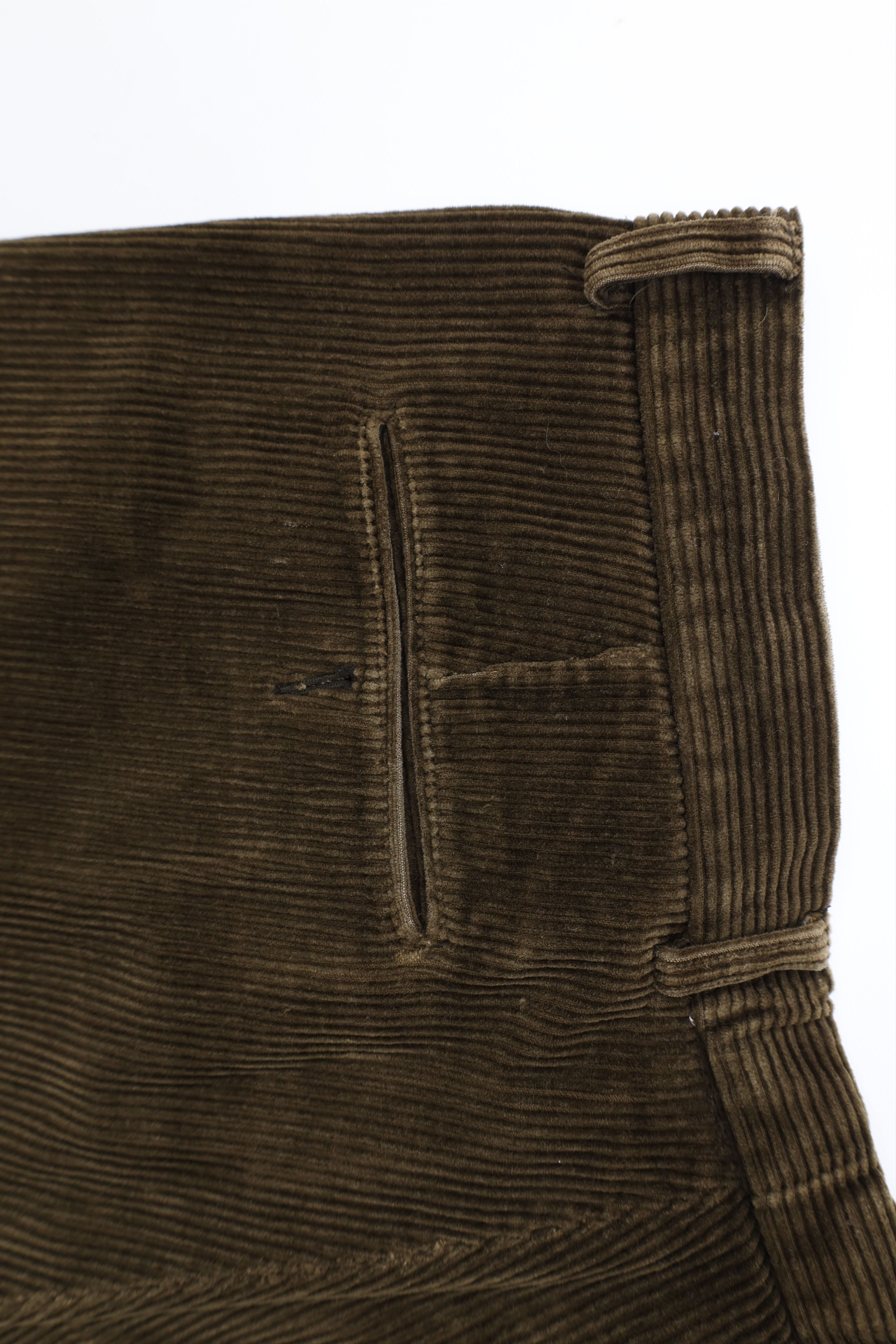 Vintage Vintage 90s Streetwear Wide Leg Corduroy Chino Pants Brown Size US 40 / EU 56 - 16 Thumbnail
