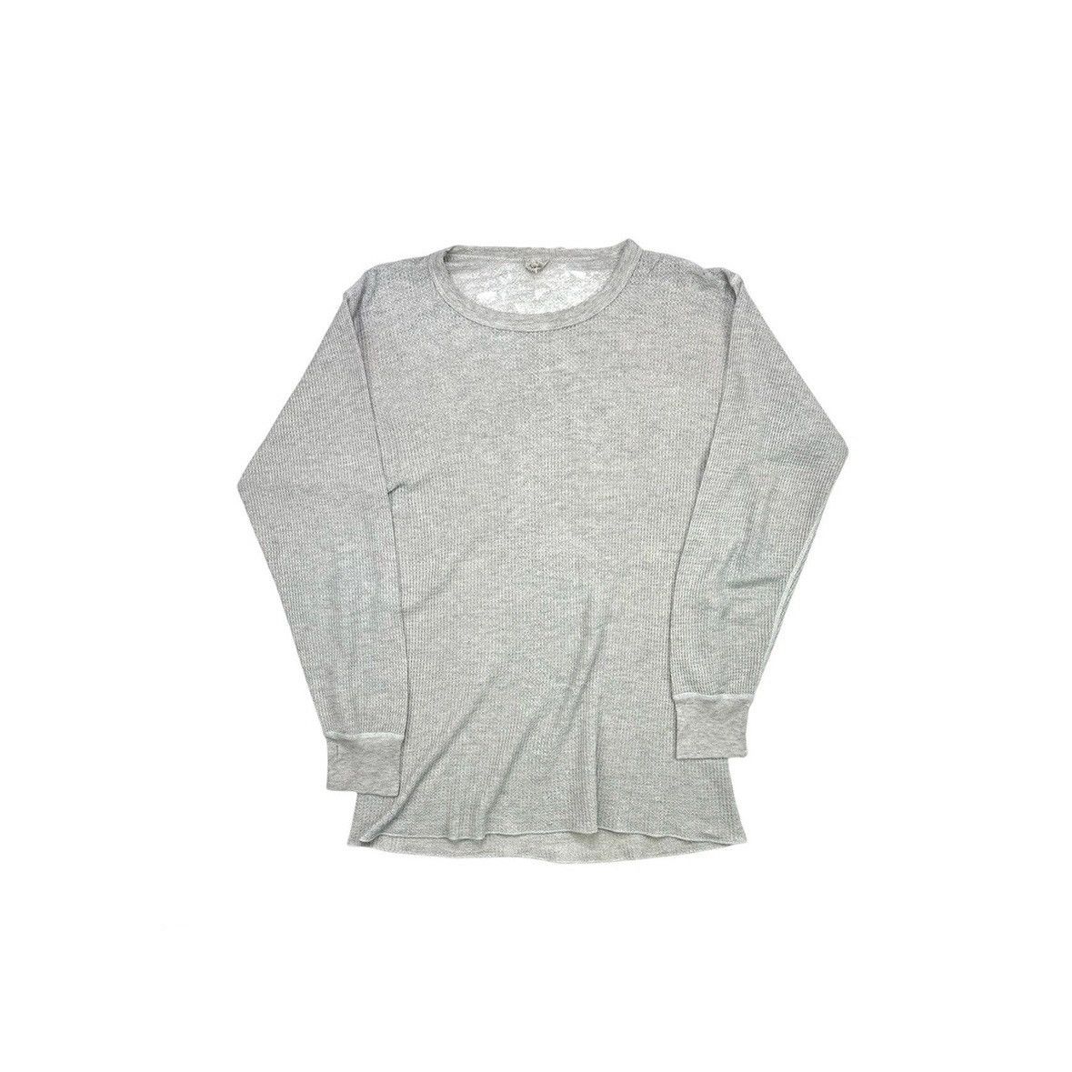 VINTAGE 70'S THRASHED FADED GRAY THERMAL