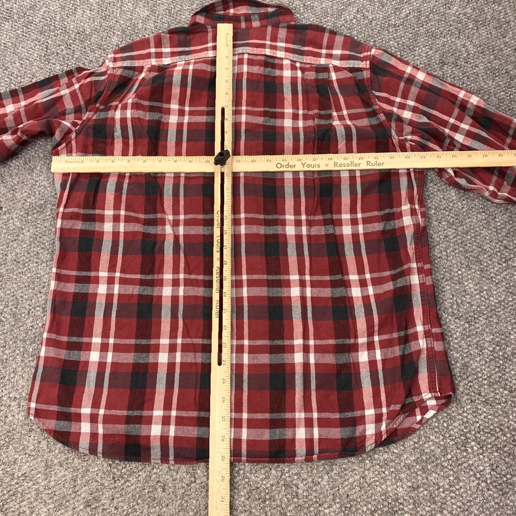 Eddie Bauer VINTAGE Eddie Bauer Shirt Mens Large Red Black Plaid Flannel Relaxed Fit Button-Down Casual 90s Mens Size US L / EU 52-54 / 3 - 6 Thumbnail