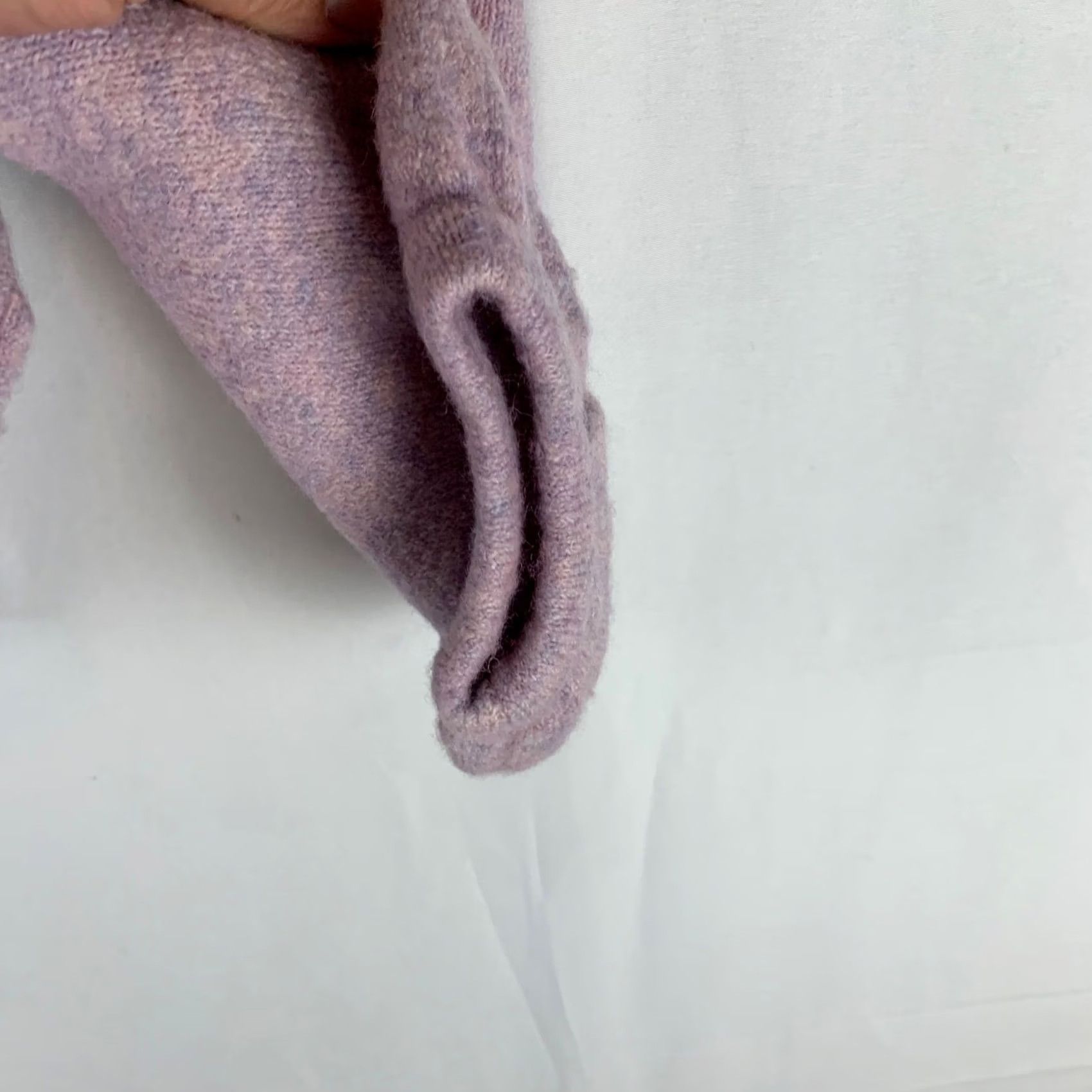 Madewell Madewell Sweater Women's Medium Purple Alpaca Wool Blend Crewneck AD041 Size M / US 6-8 / IT 42-44 - 4 Thumbnail