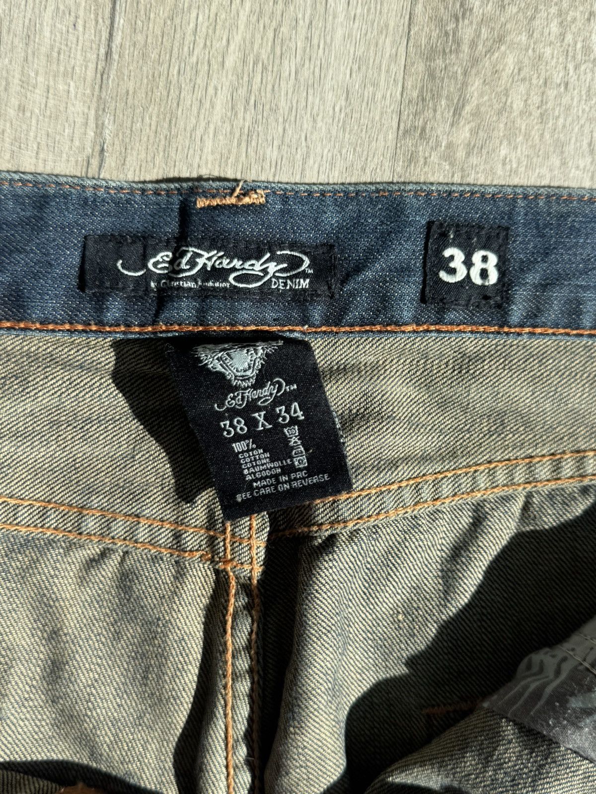 Ed Hardy ed hardy straight jeans Size US 38 / EU 54 - 3 Thumbnail
