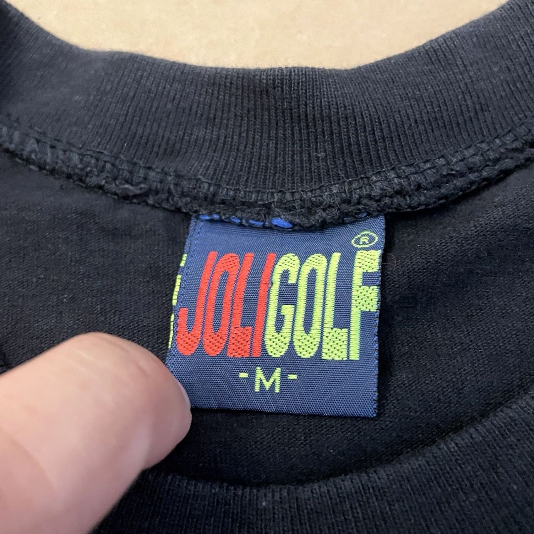Vintage Joligolf Chiang Mai Thailand Shirt Adult Small Black Elephant Y2K AOP Tee Mens Size US S / EU 44-46 / 1 - 7 Thumbnail